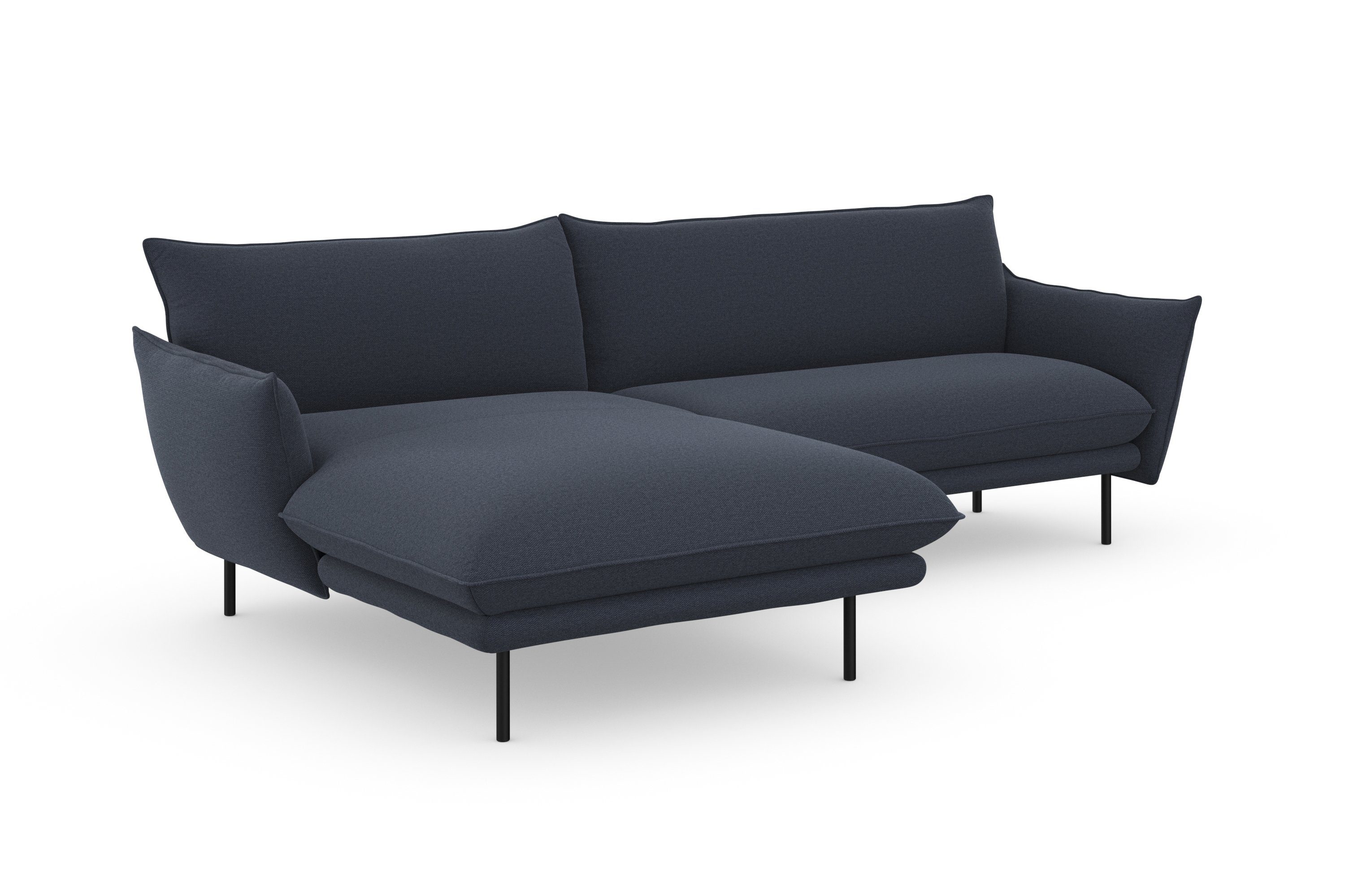 andas Hoekbank Stine L-vorm Bijzonder design door kussen-look en opstaande naad, by Morten Georgsen
