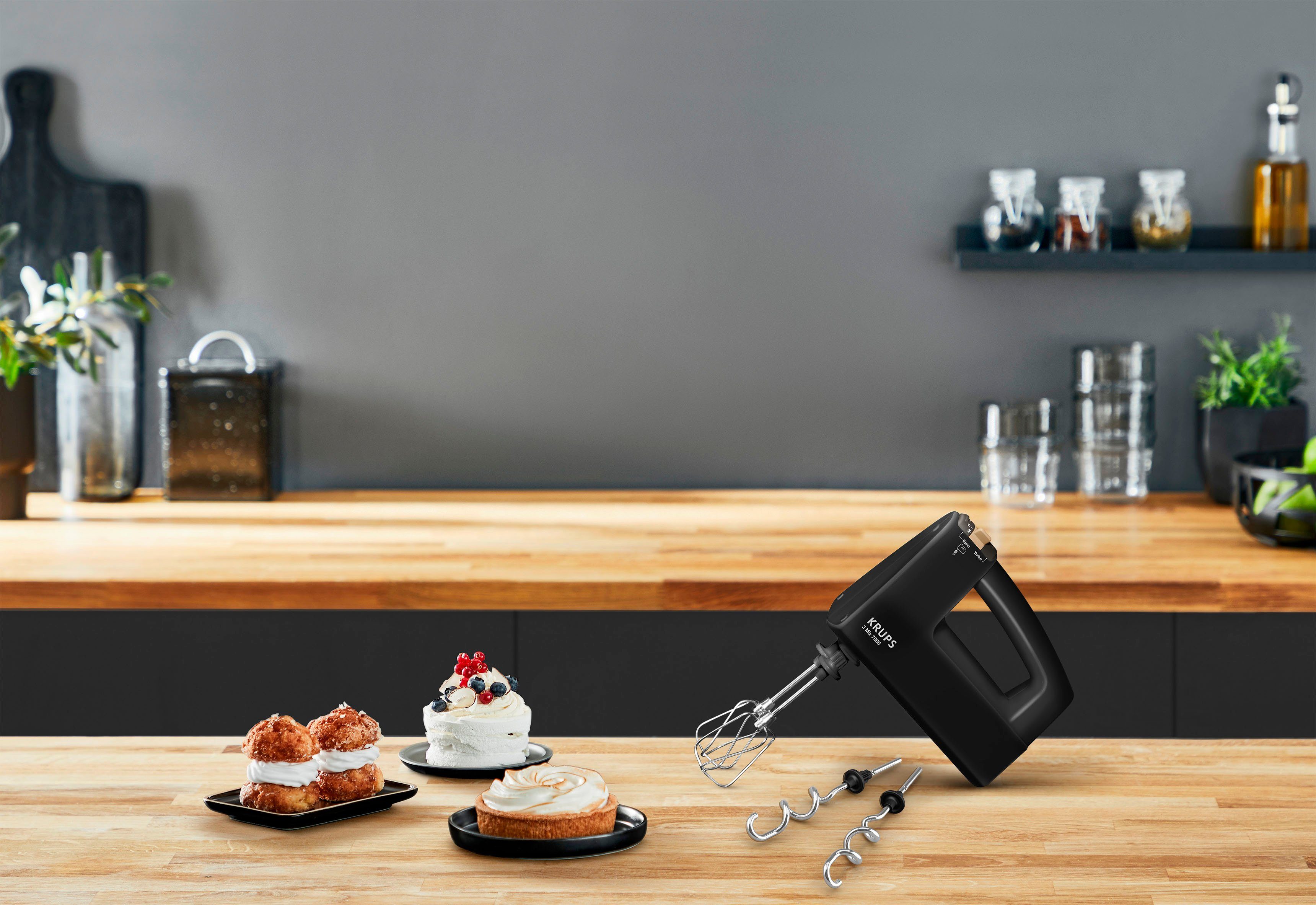 Krups Handmixer 3Mix 7000 beperkte editie, accessoiretas, garde+deeghaken, f60858