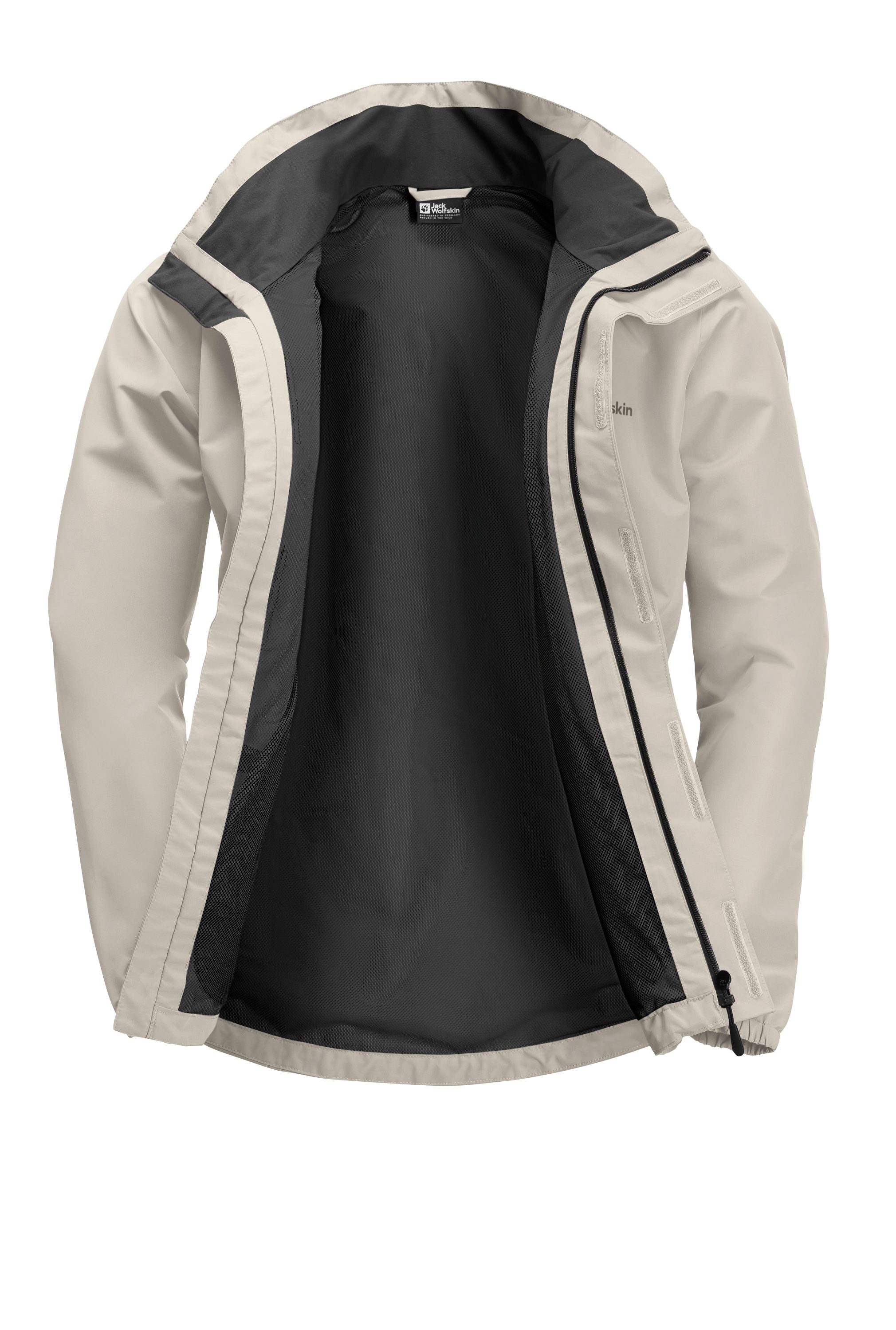 Jack Wolfskin Functioneel jack STORMY POINT 2L JKT M Waterafstotend & winddicht & ademend