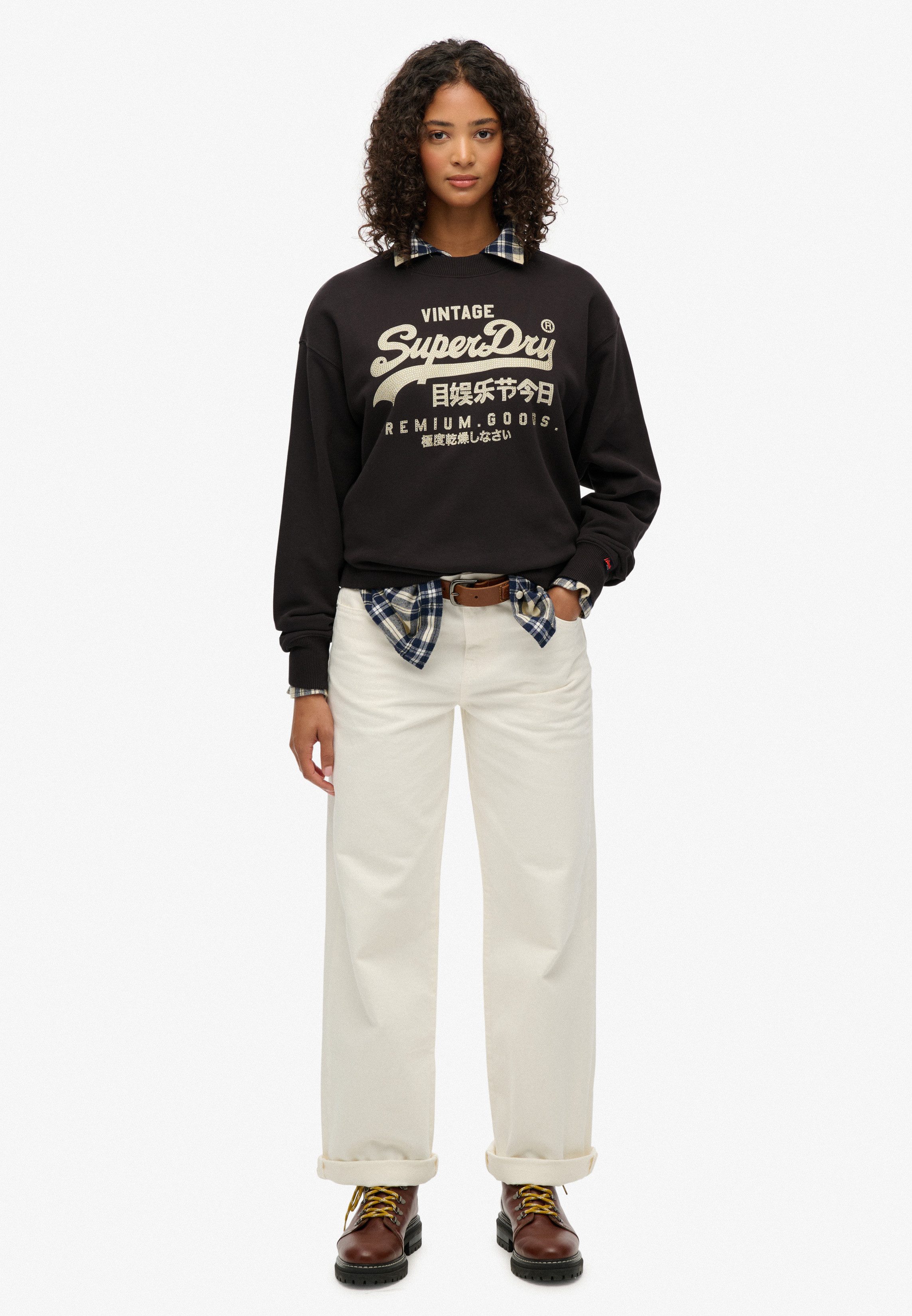 Superdry Sweatshirt EMBELLISHED VL LOOSE CREW