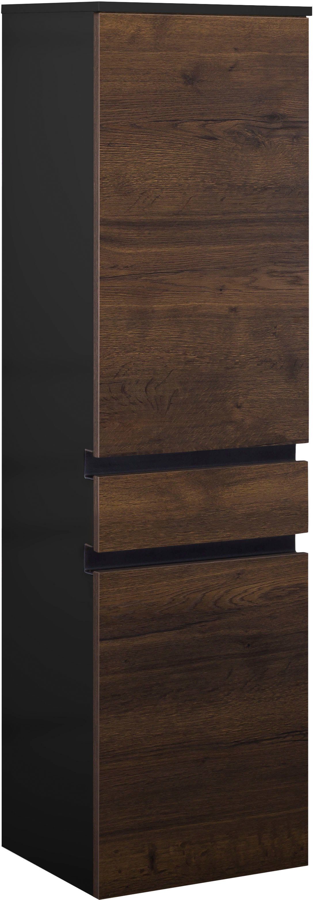 Saphir Halfhoge kast 3510clarus 40 cm breed, soft-closefunctie, voorgemonteerde badkamerkast, badkamermeubel
