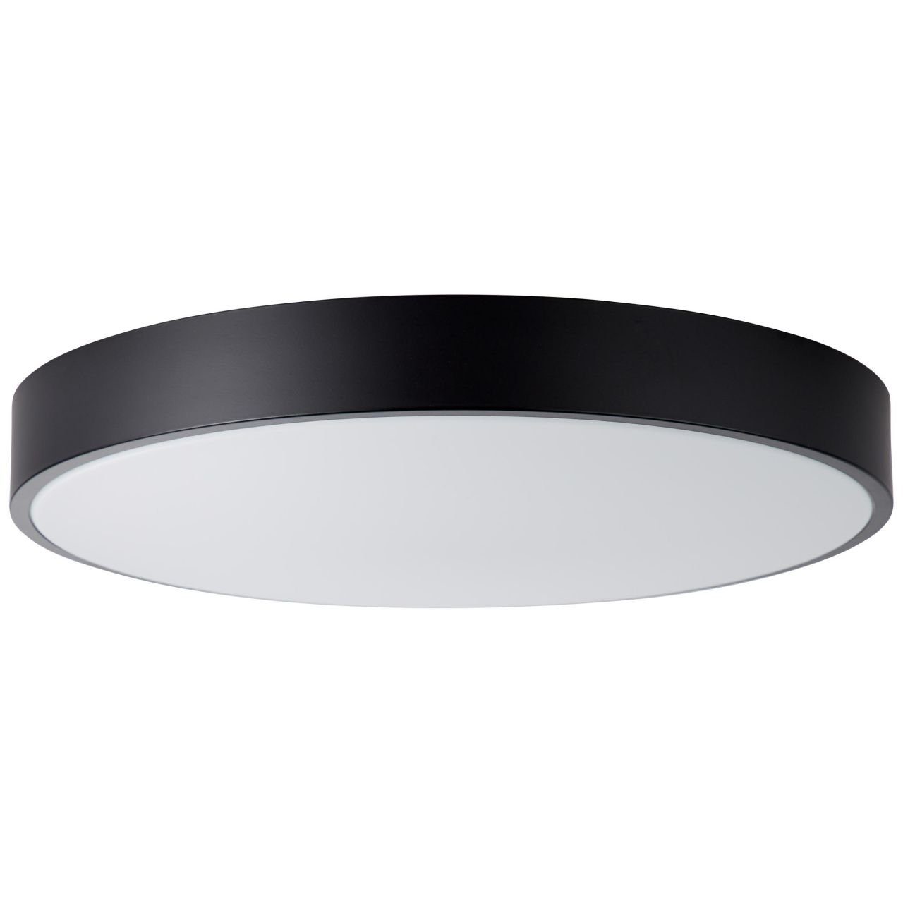 Brilliant Leuchten Plafondlamp SLIMLINE Led plafondlamp 49 cm wit/zwart (1 stuk)