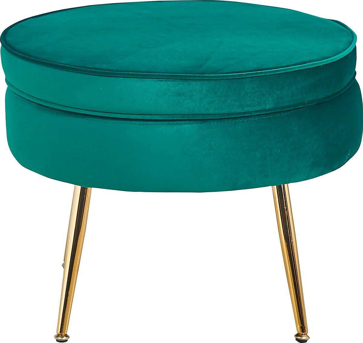 SalesFever Hocker Clam met hoog zitkussen