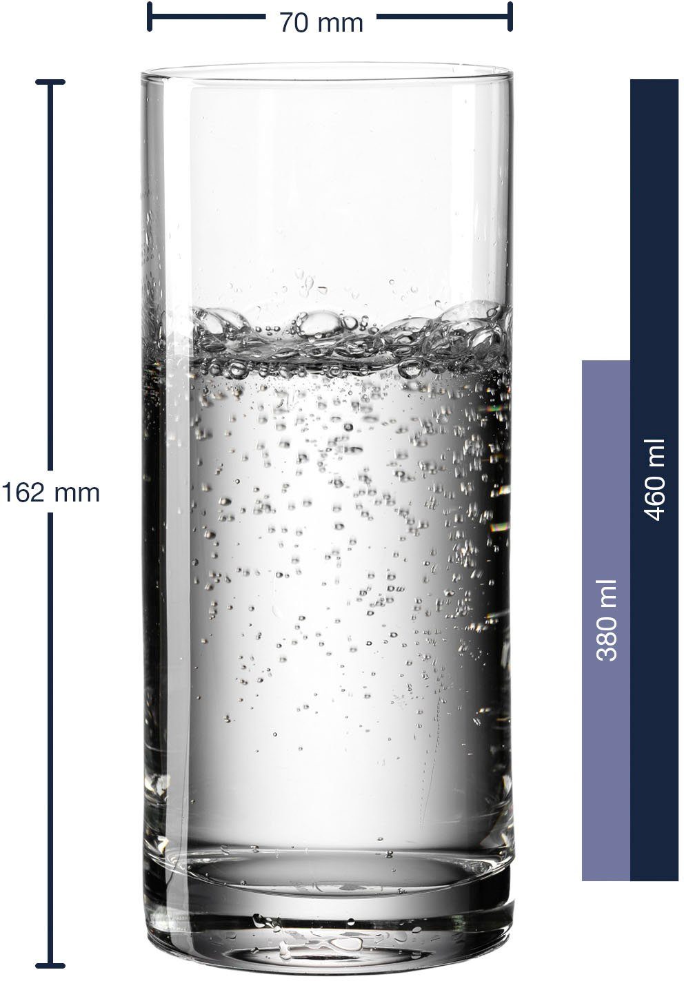 LEONARDO Glazenset Easy 460 ml(set, 6-delig)