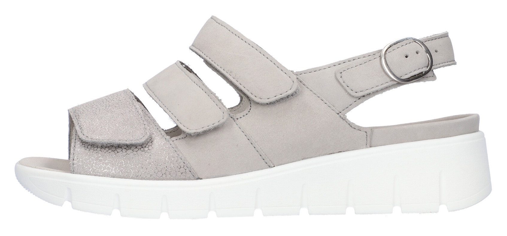 Waldläufer Sleehaksandaaltjes M-Wiola , sandaal, zomerschoen, comfort schoen met klittenband, m-breedte