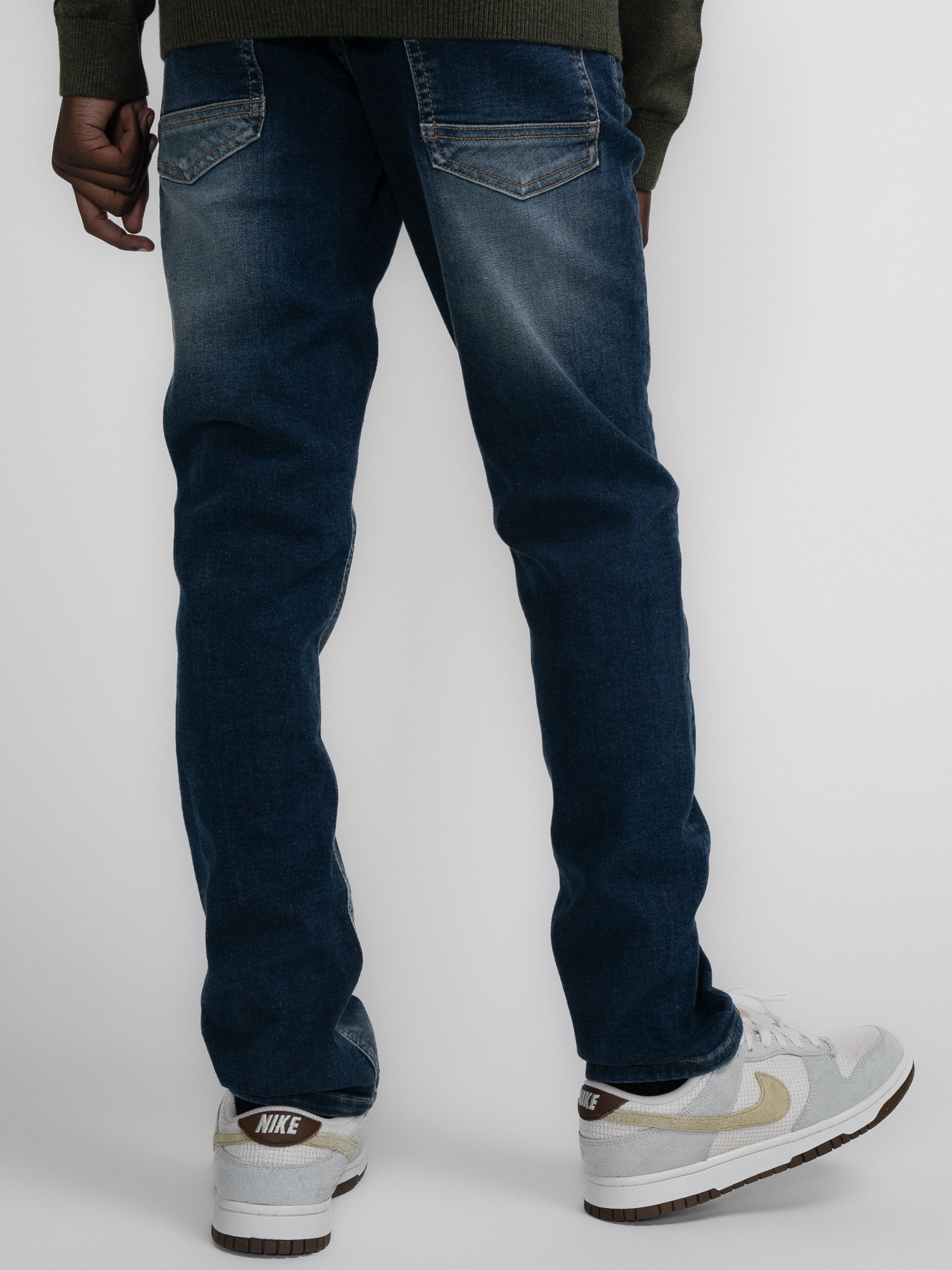 Petrol Industries Straight jeans met stone washed look