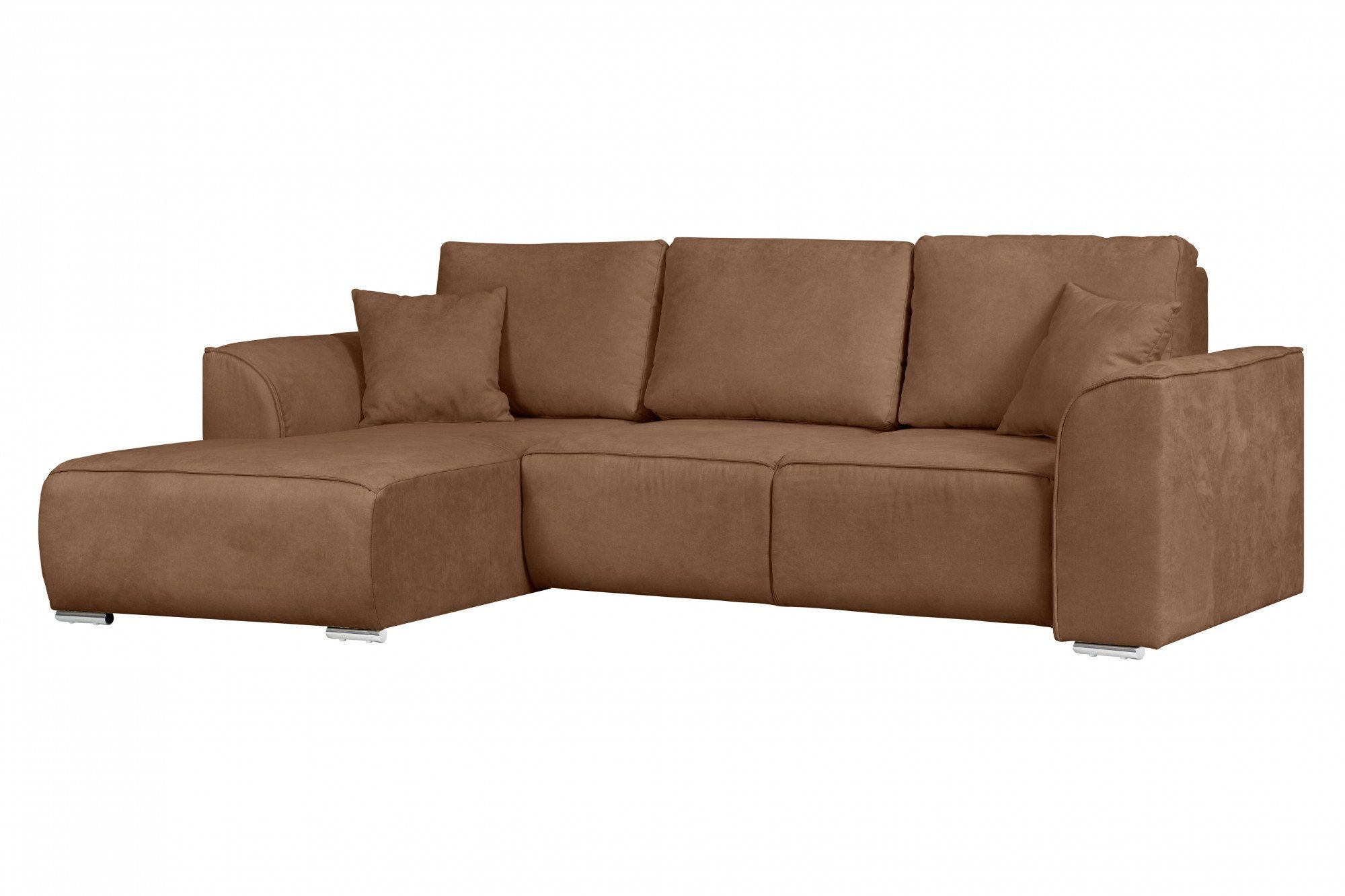 INOSIGN Hoekbank BEATRICE optionele slaapbank met bedlade, B/D/H: 265/170/86 cm