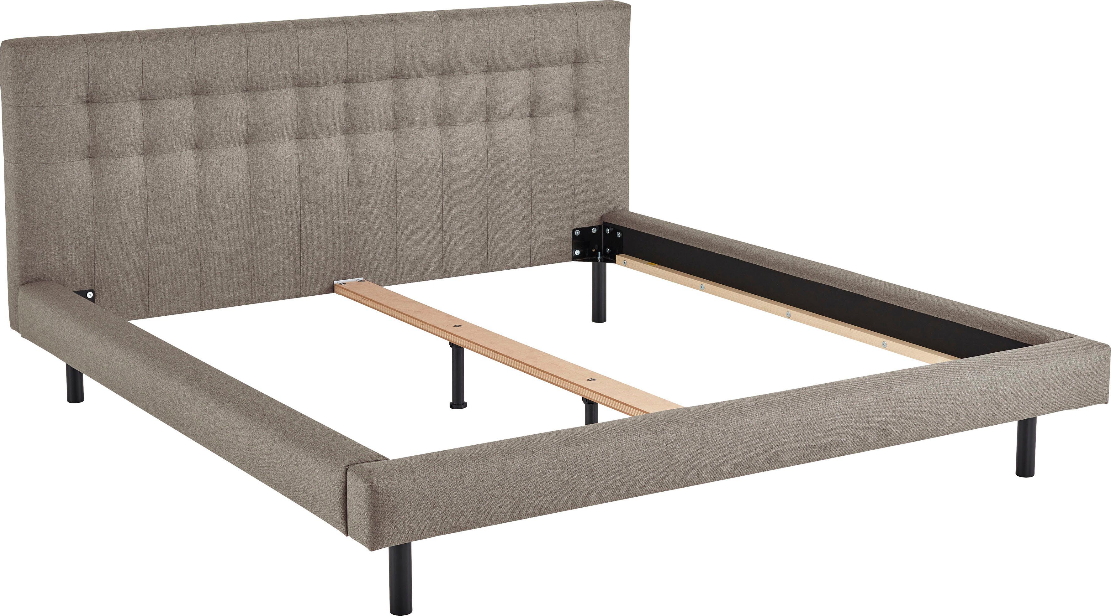 andas Gestoffeerd bed Tobjörn Met breed futonframe