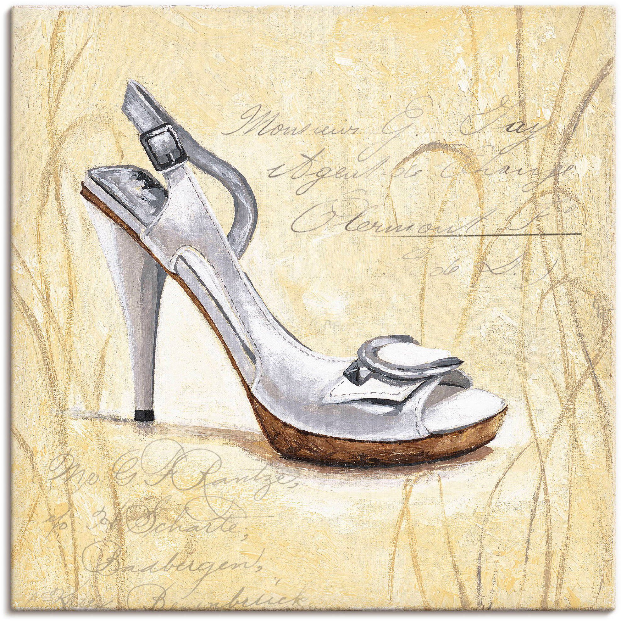 Artland Artprint Stiletto's IV - schoenen in vele afmetingen & productsoorten - artprint van aluminium / artprint voor buiten, artprint op linnen, poster, muursticker / wandfolie o