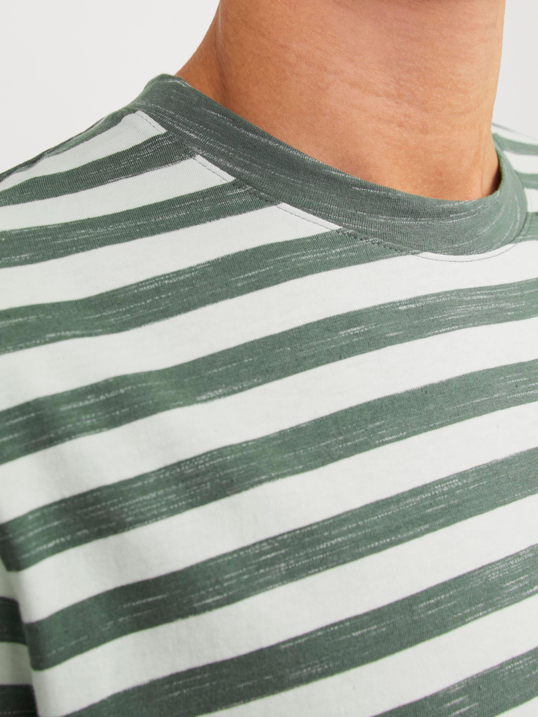 Jack & Jones T-shirt JORTAMPA STRIPE TEE SS CREW NECK