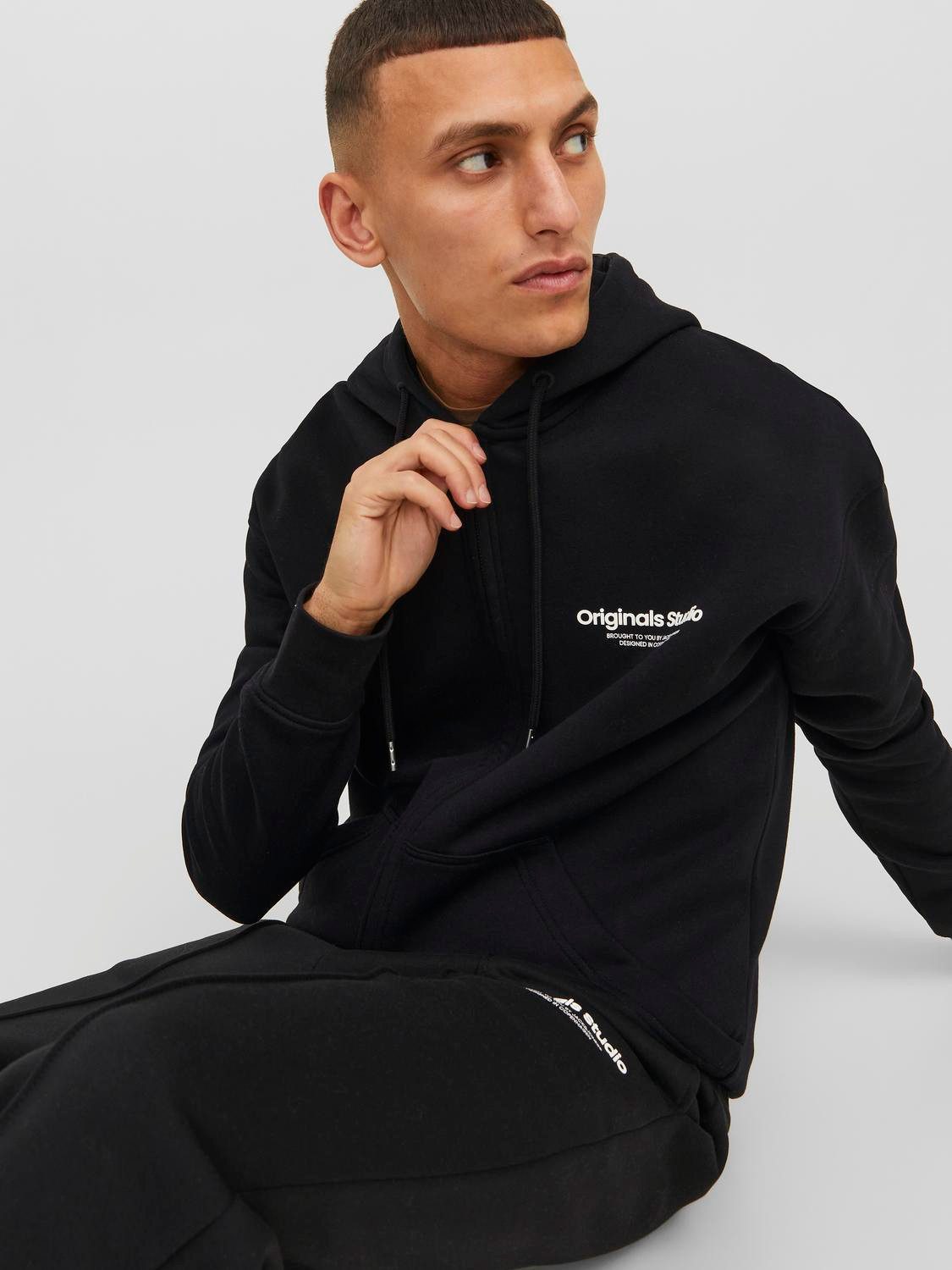 Jack & Jones Sweatshirt JORVESTERBRO SWEAT ZIP HOOD NOOS