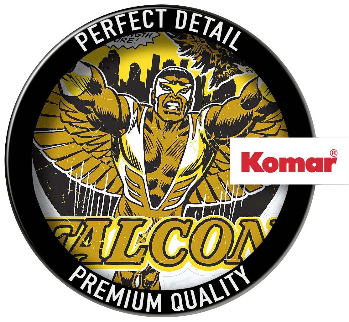 Komar Wandfolie Falcon Gold Comic Classic - afm. 50 x 70 cm (1 stuk)