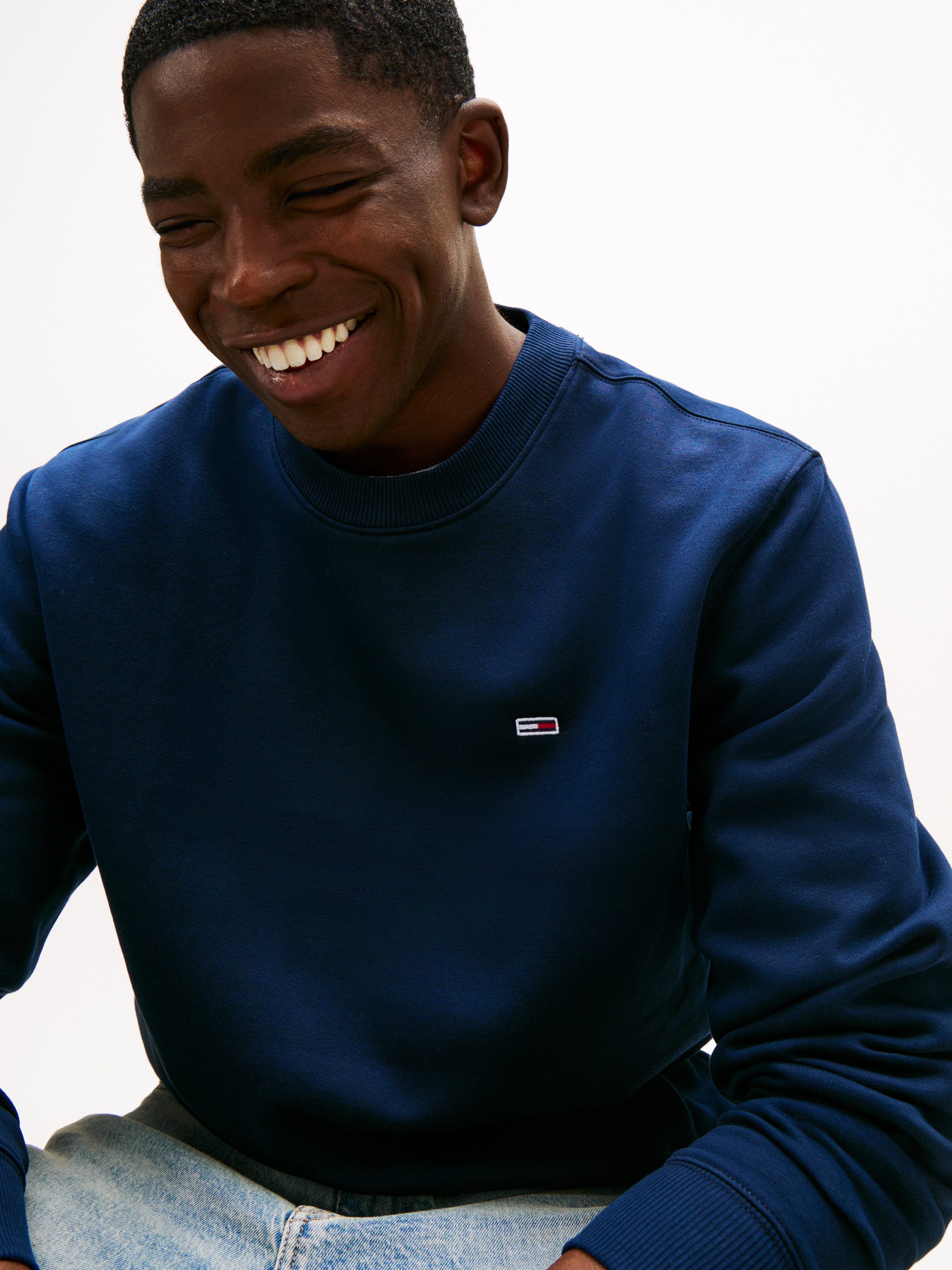 TOMMY JEANS Sweatshirt TJM REG S FLAG CREW
