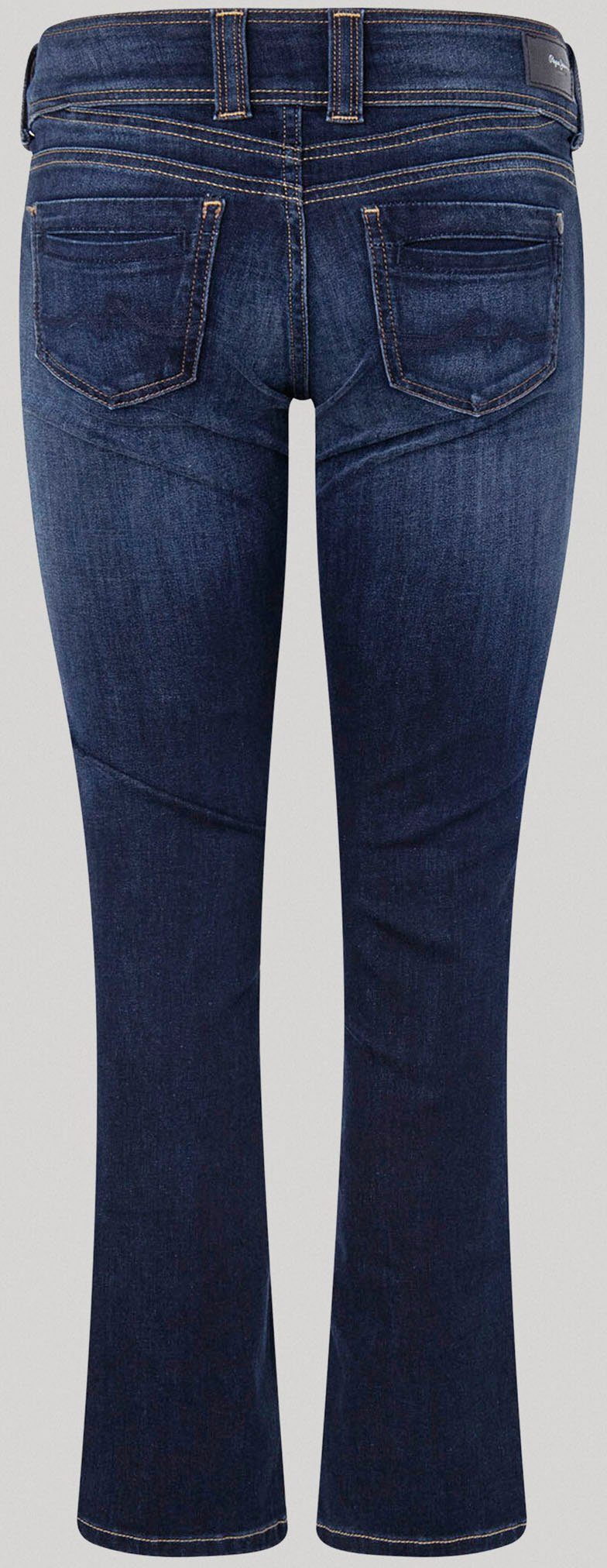 Pepe Jeans Straight jeans GEN in mooie kwaliteit met rechte pijpen en dubbele knoop