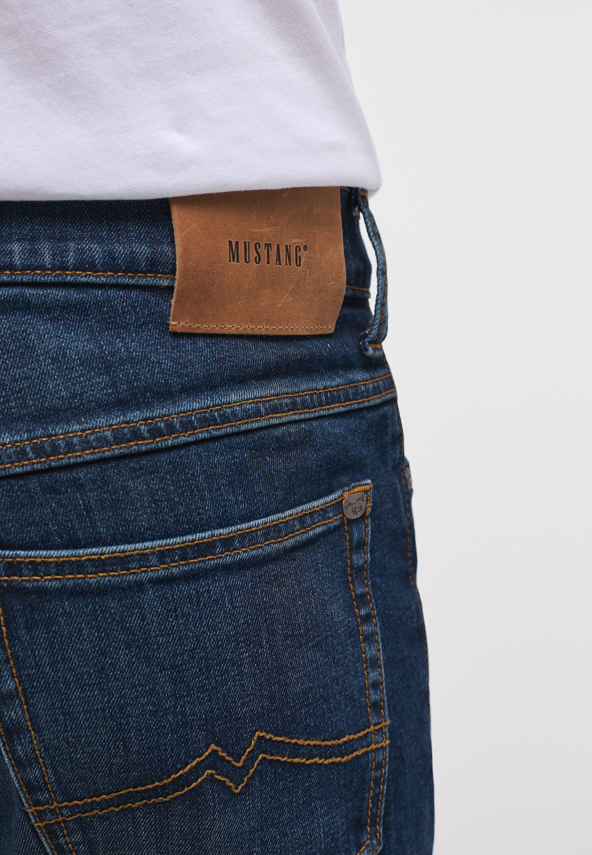 MUSTANG Straight jeans Heren stijl Tramper recht