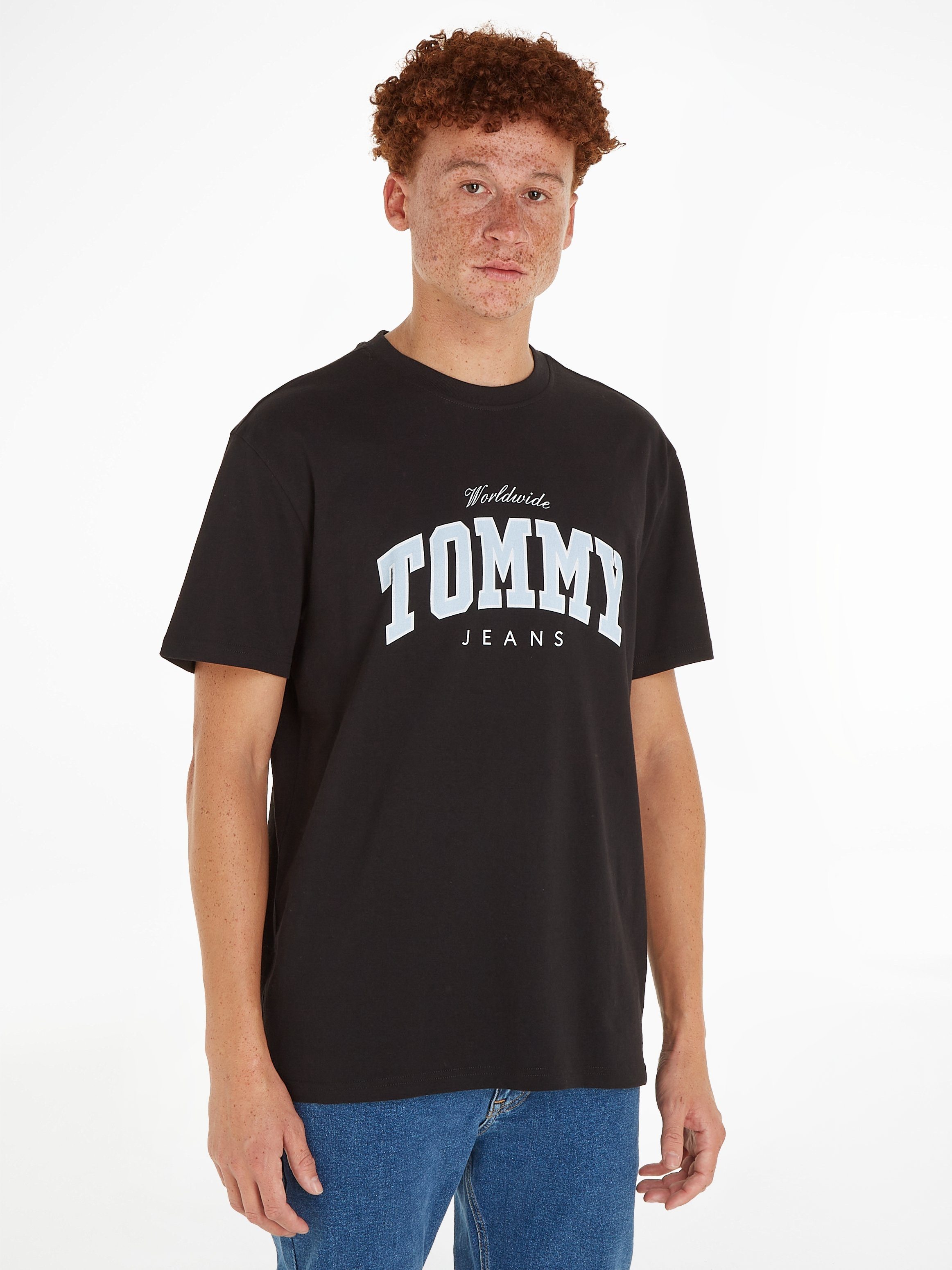 TOMMY JEANS T-shirt TJM REG VARSITY WW TEE EXT