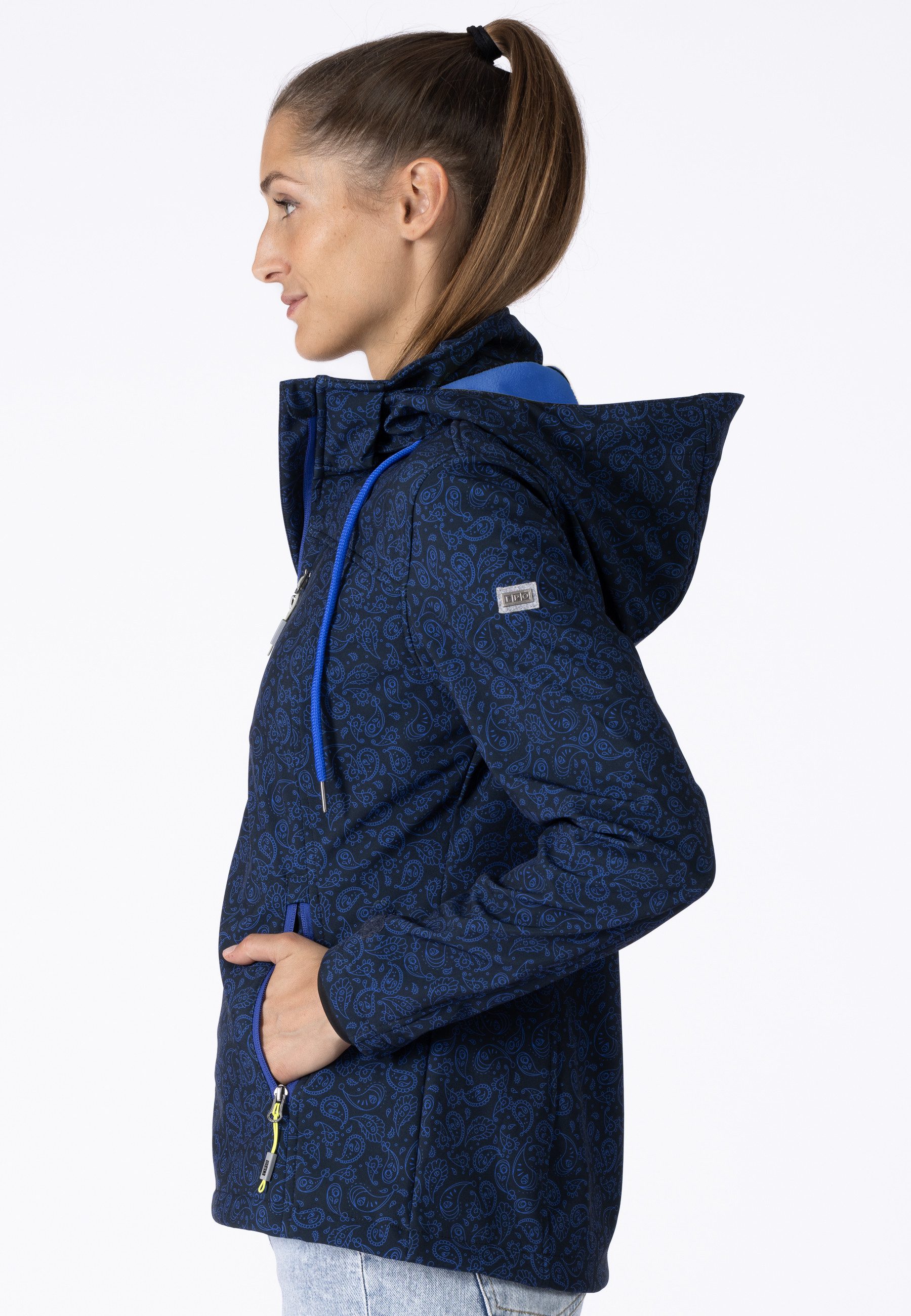 DEPROC Active Softshell-jack SUN PEAK II WOMEN met afneembare capuchon