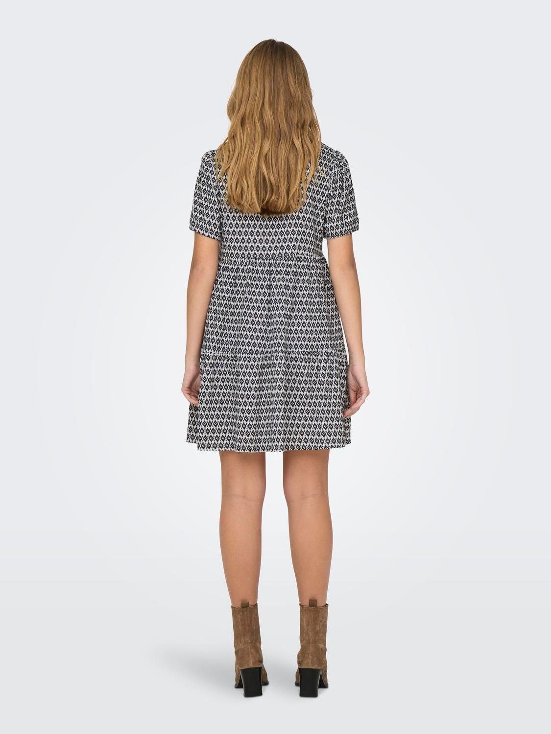 Only Zomerjurk ONLNORA S/S LOOSE DRESS PTM