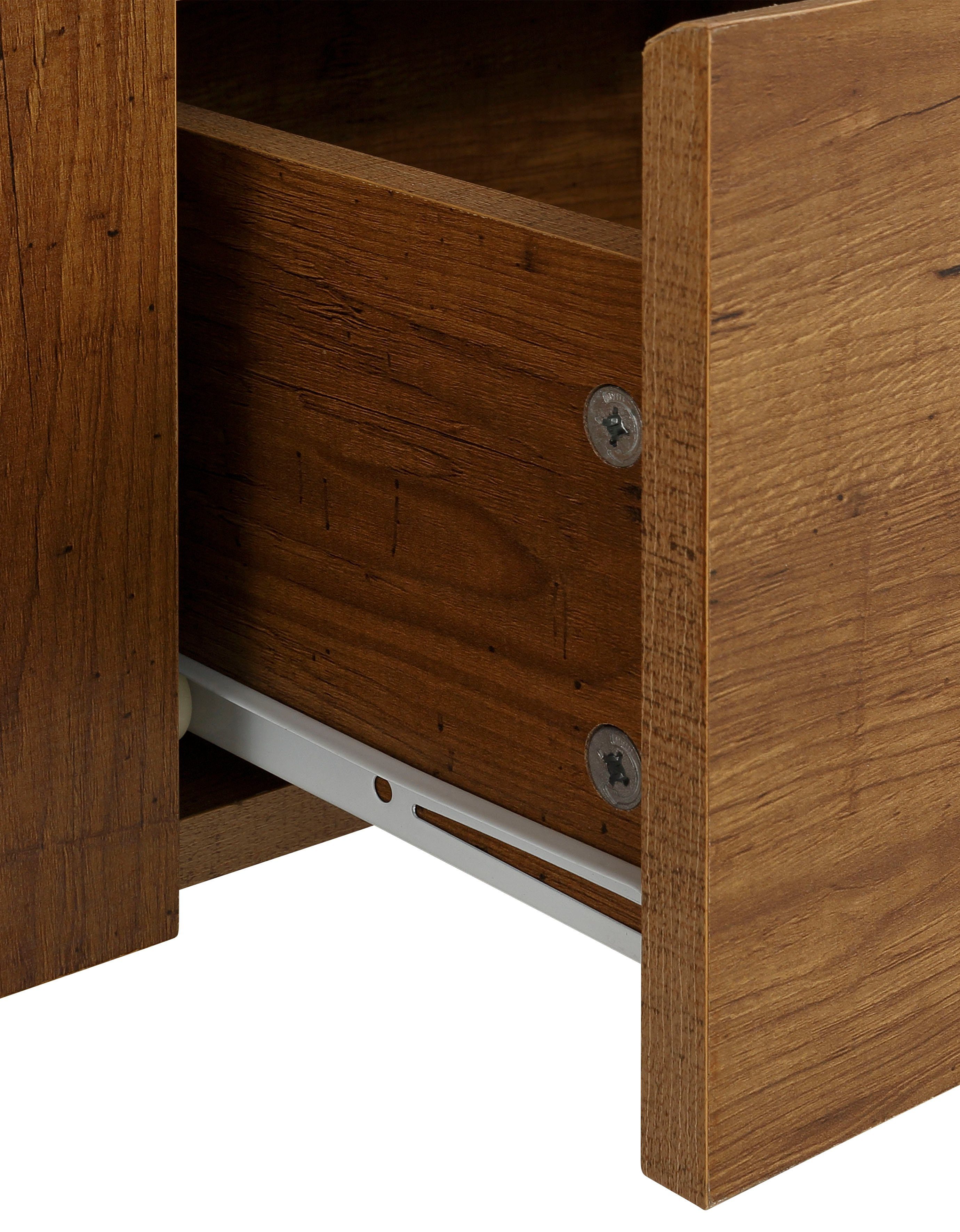 Home affaire Dressoir Maribo Commode in moderne landhuisstijl, met betonnen bovenblad, breedte 150 cm