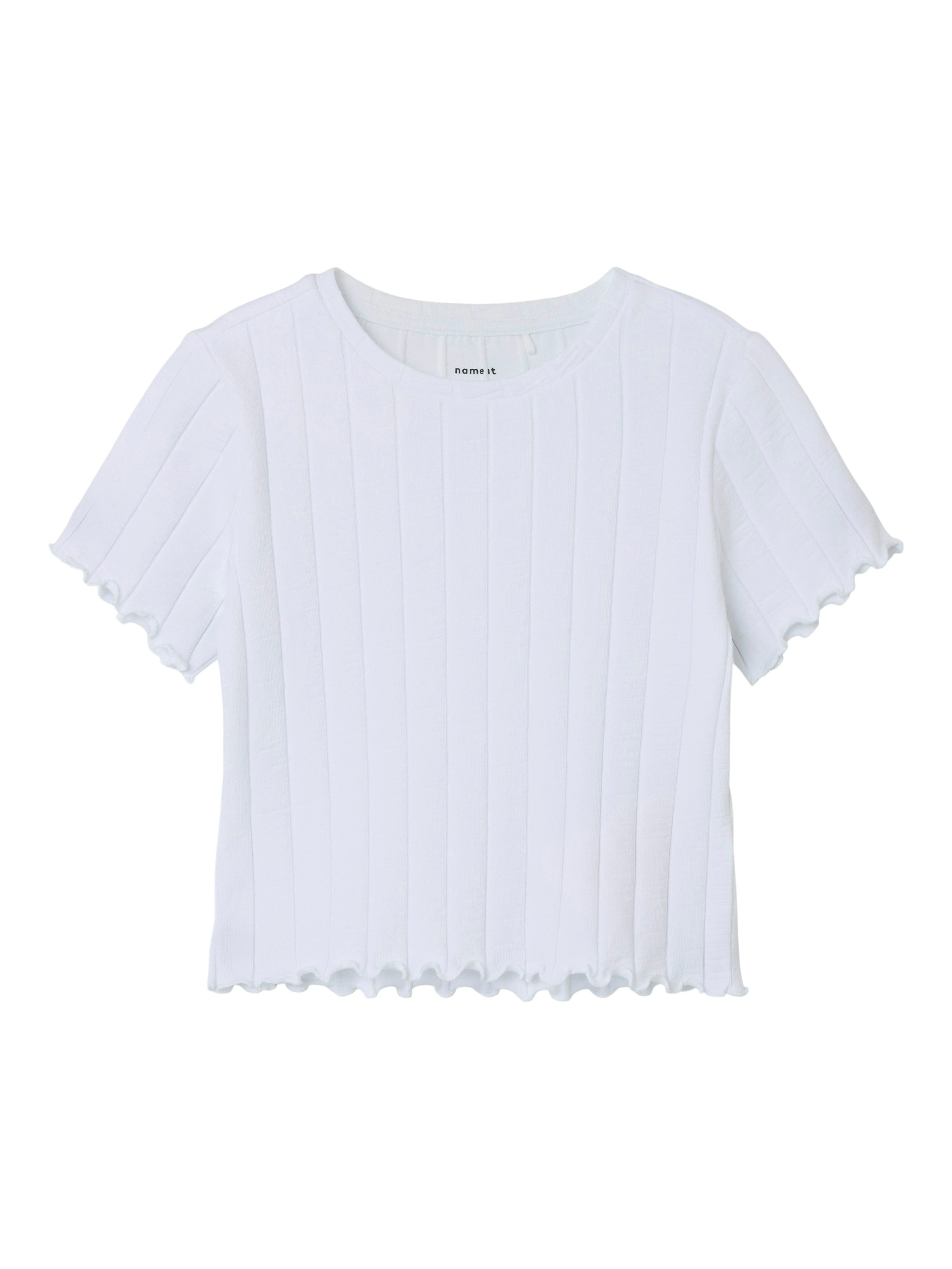 Name It T-shirt NKFNORALINA SS CROP TOP NOOS