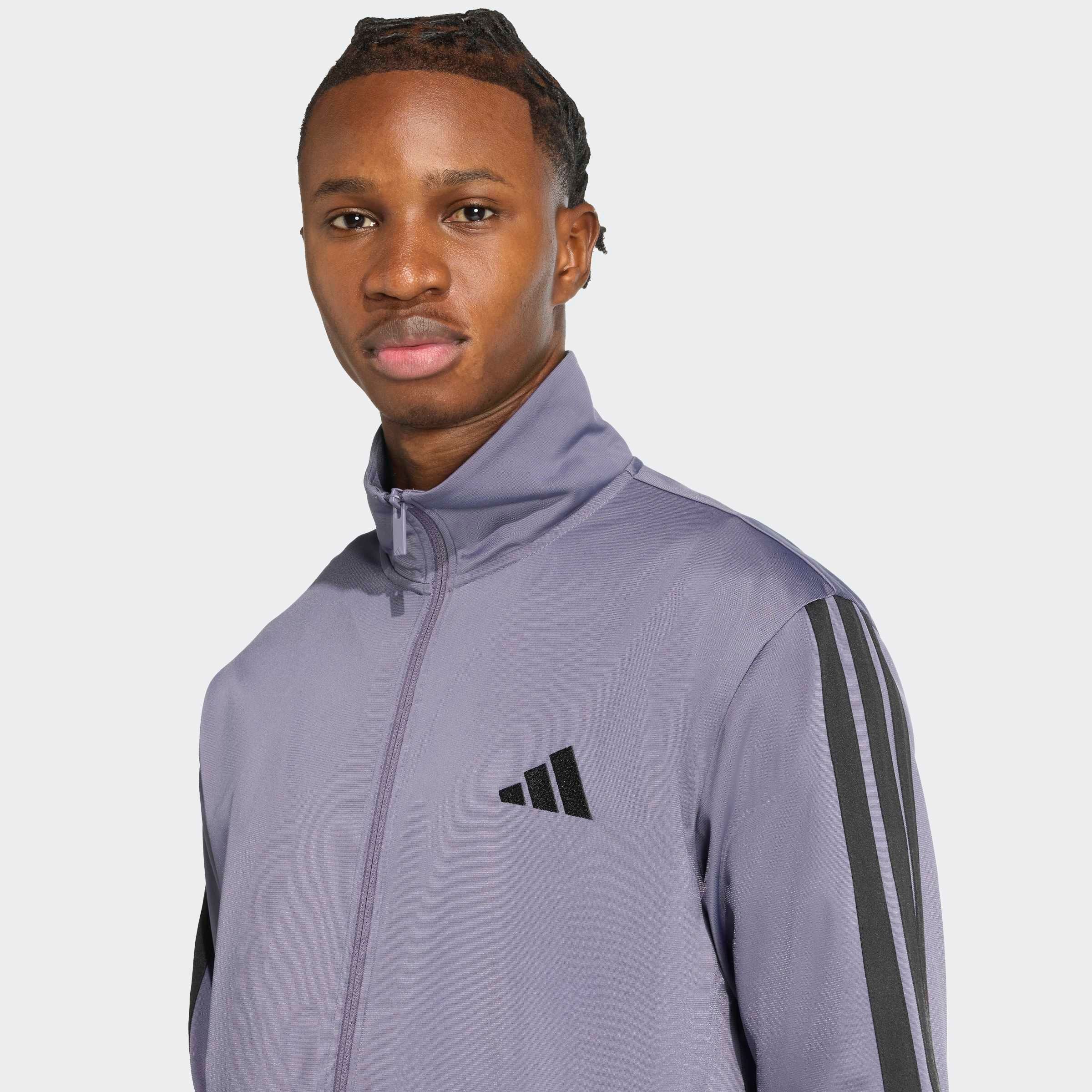 adidas Sportswear Trainingspak M 3S TR TT TS Basic 3-strepen shirt (2-delig)