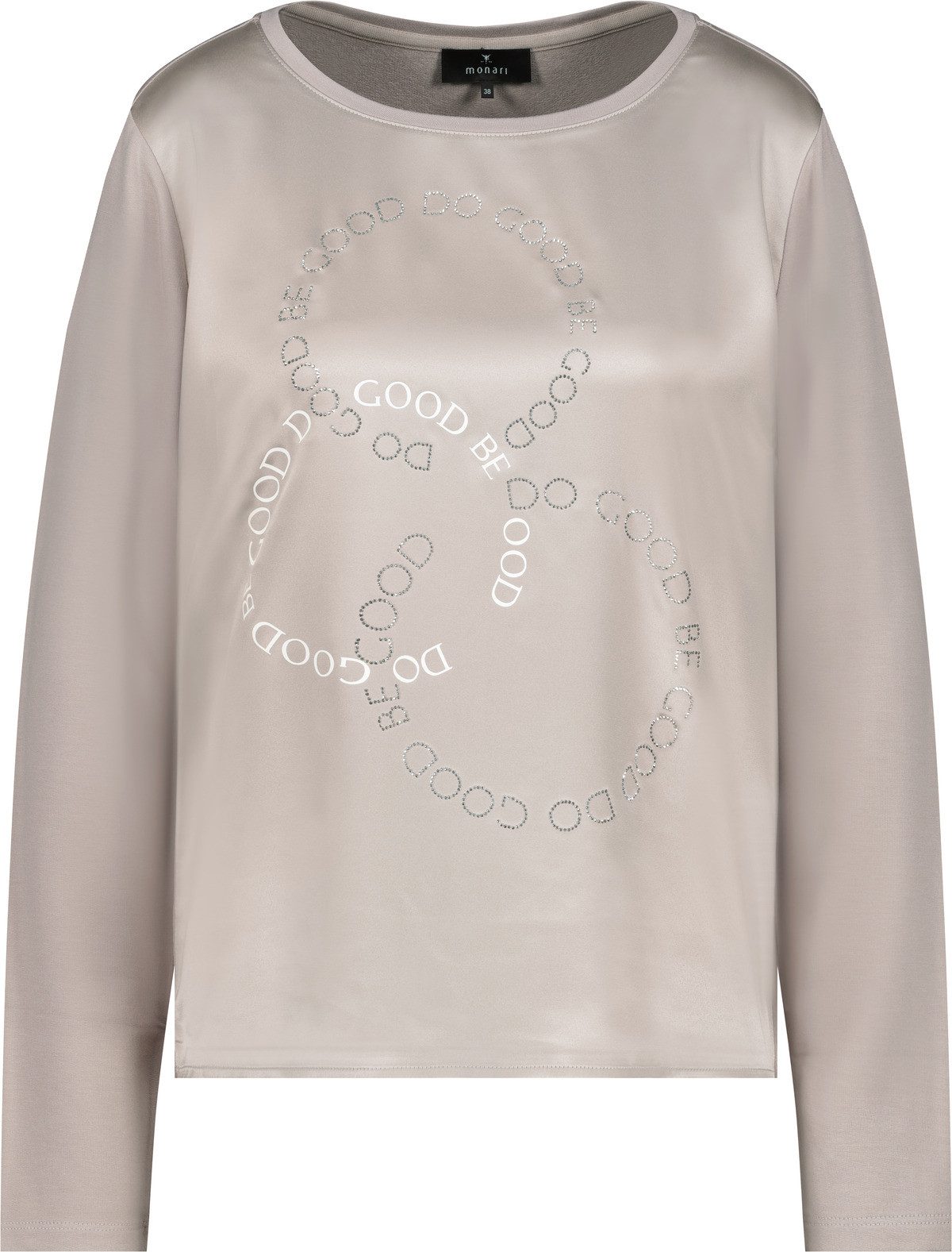 Monari Blouse met lange mouwen Blouse Basic Sieraden