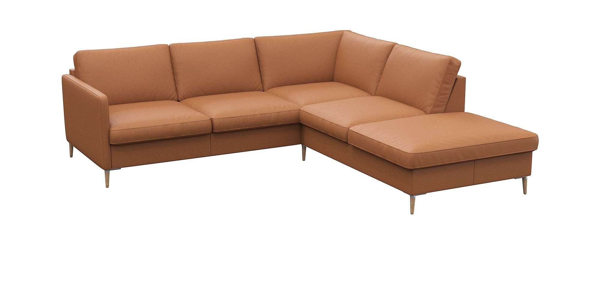 FLEXLUX Hoekbank Fiore, L-vorm, super comfortabel door koudschuim in de zitting