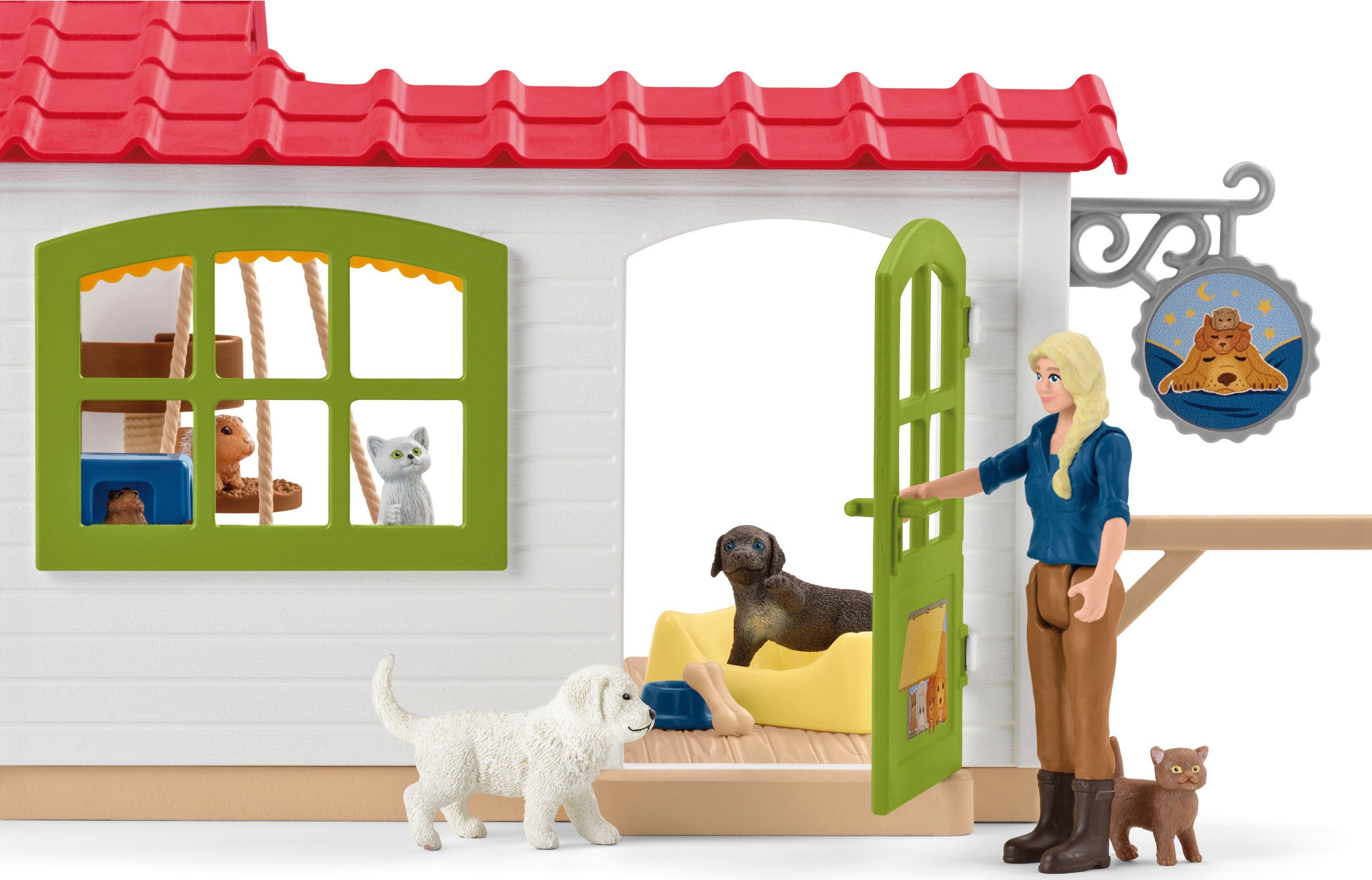 Schleich® Speelwereld FARM WORLD, Dierenhotel (42607)