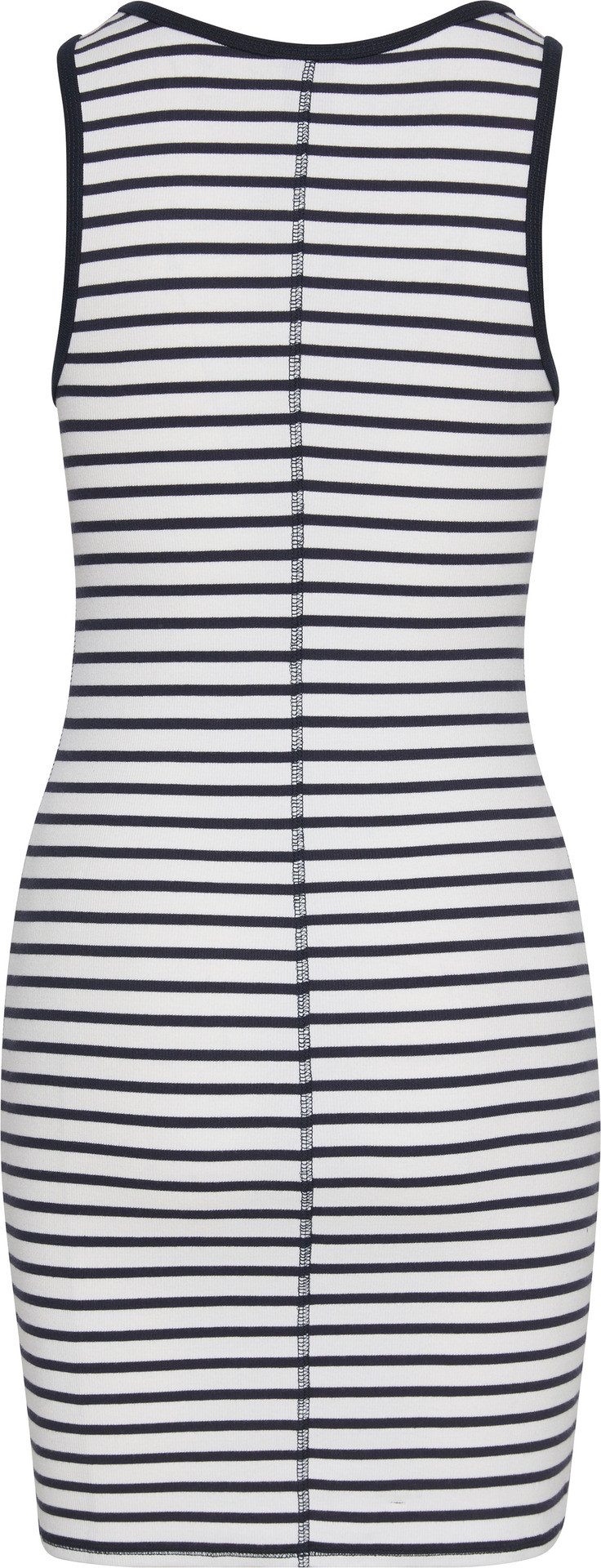 Calvin Klein Jerseyjurk COTTON RIB STRIPE SL DRESS