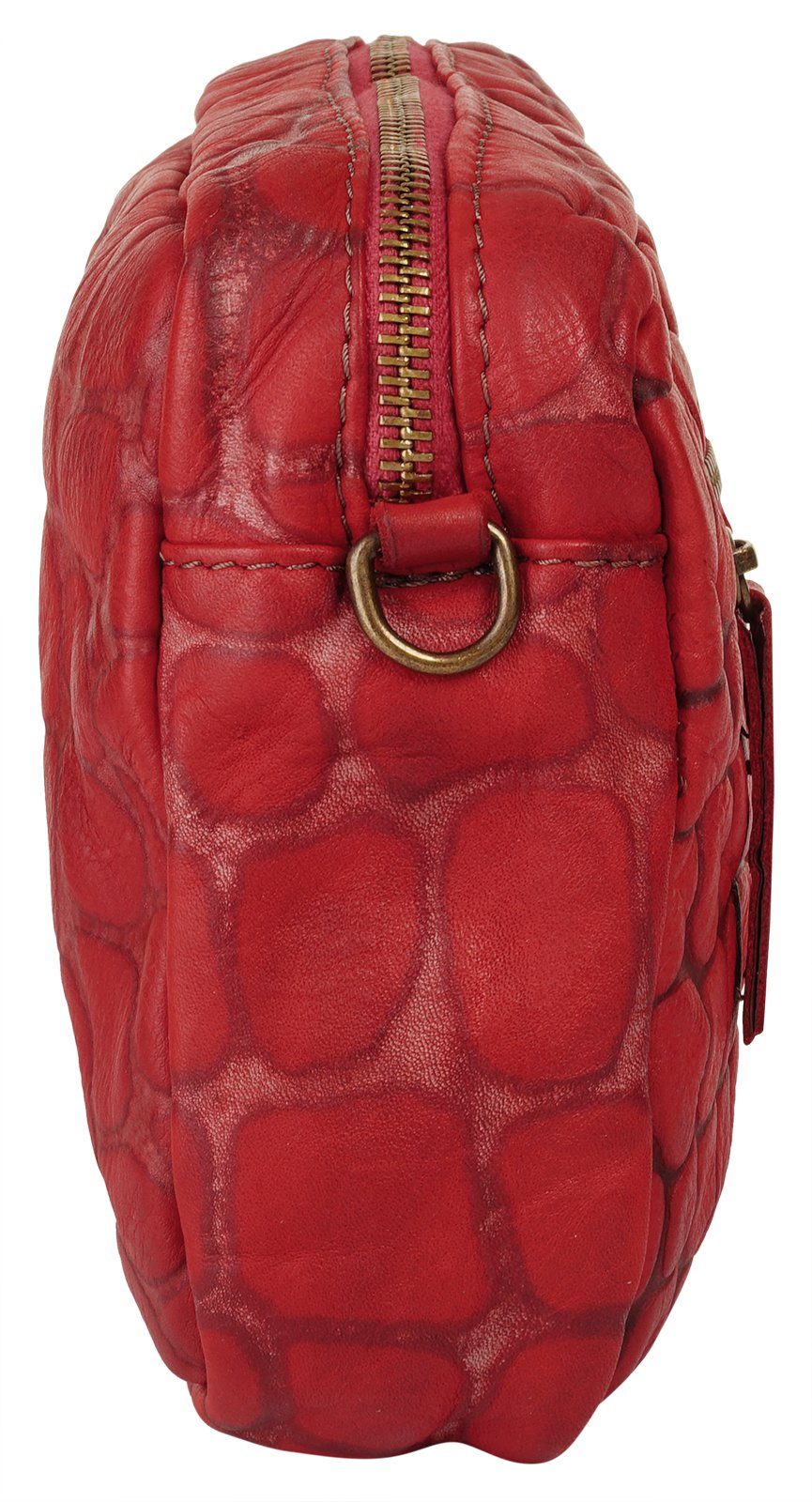 Samantha Look Schoudertas echt leer, made in italy