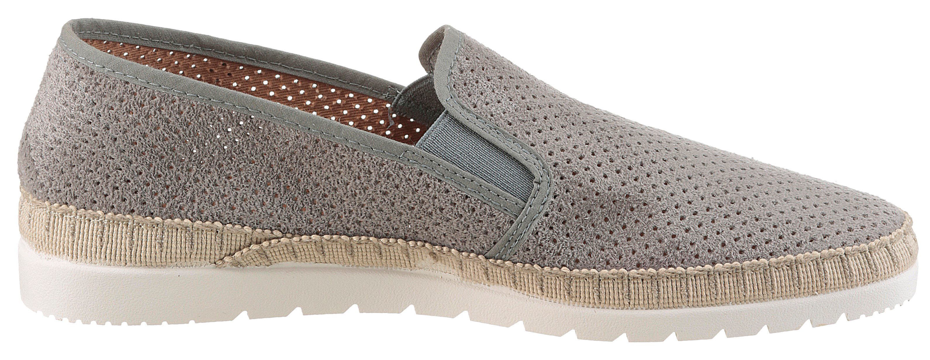 VERBENAS Instappers Boris Hole Gallery , espadrilles, zomerschoen, vrijetijdsschoen met luchtige perforatie