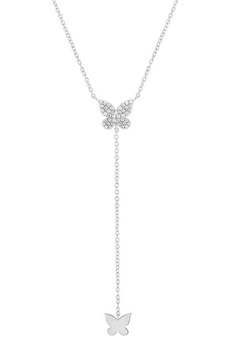 UNIKE JEWELLERY Ketting in Y-model MIX&MATCH BUTTERFLY VLINDER, UK.CL.1204.0213