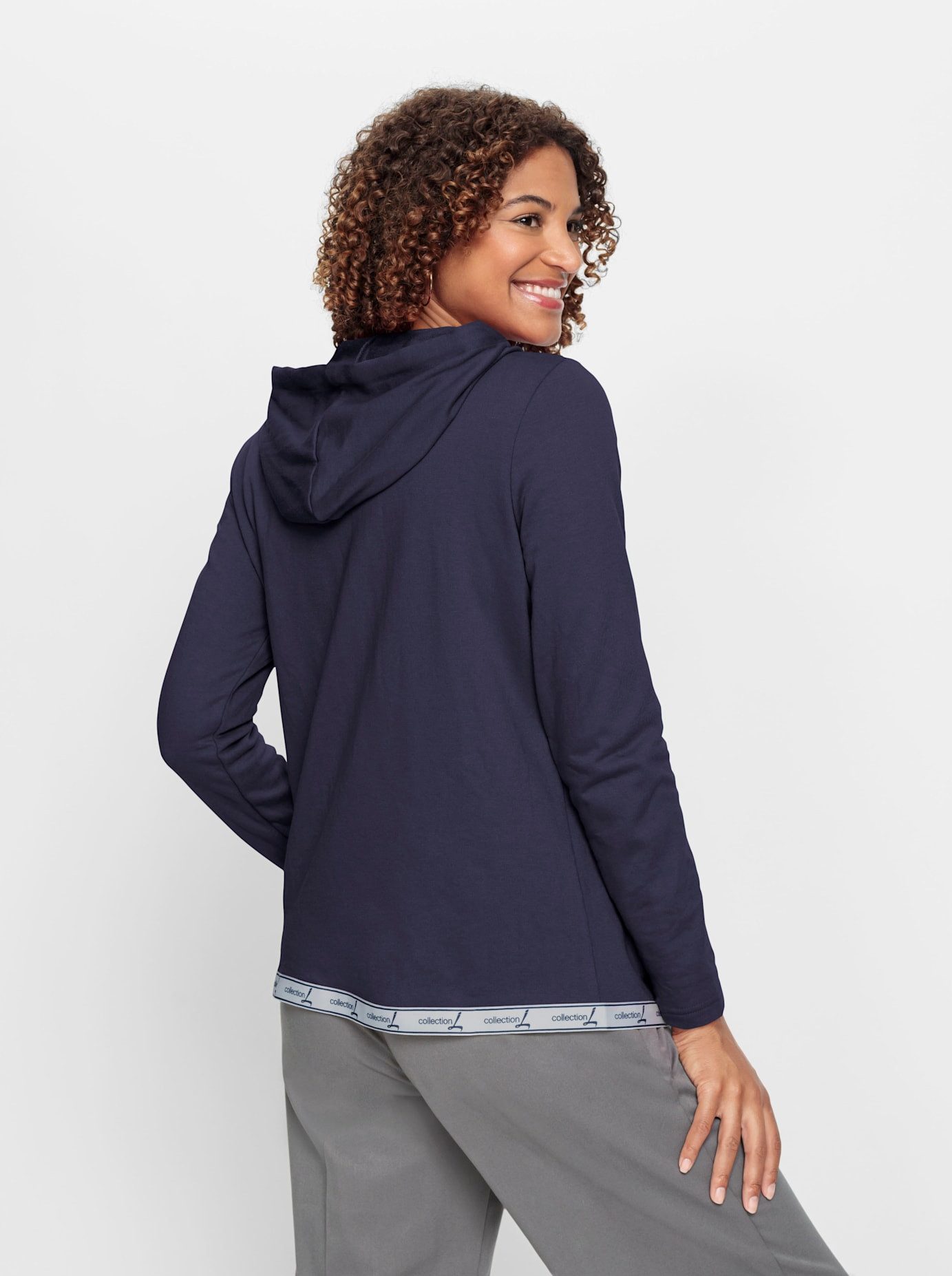 Casual Looks Shirtjasje Sweatvest (1-delig)