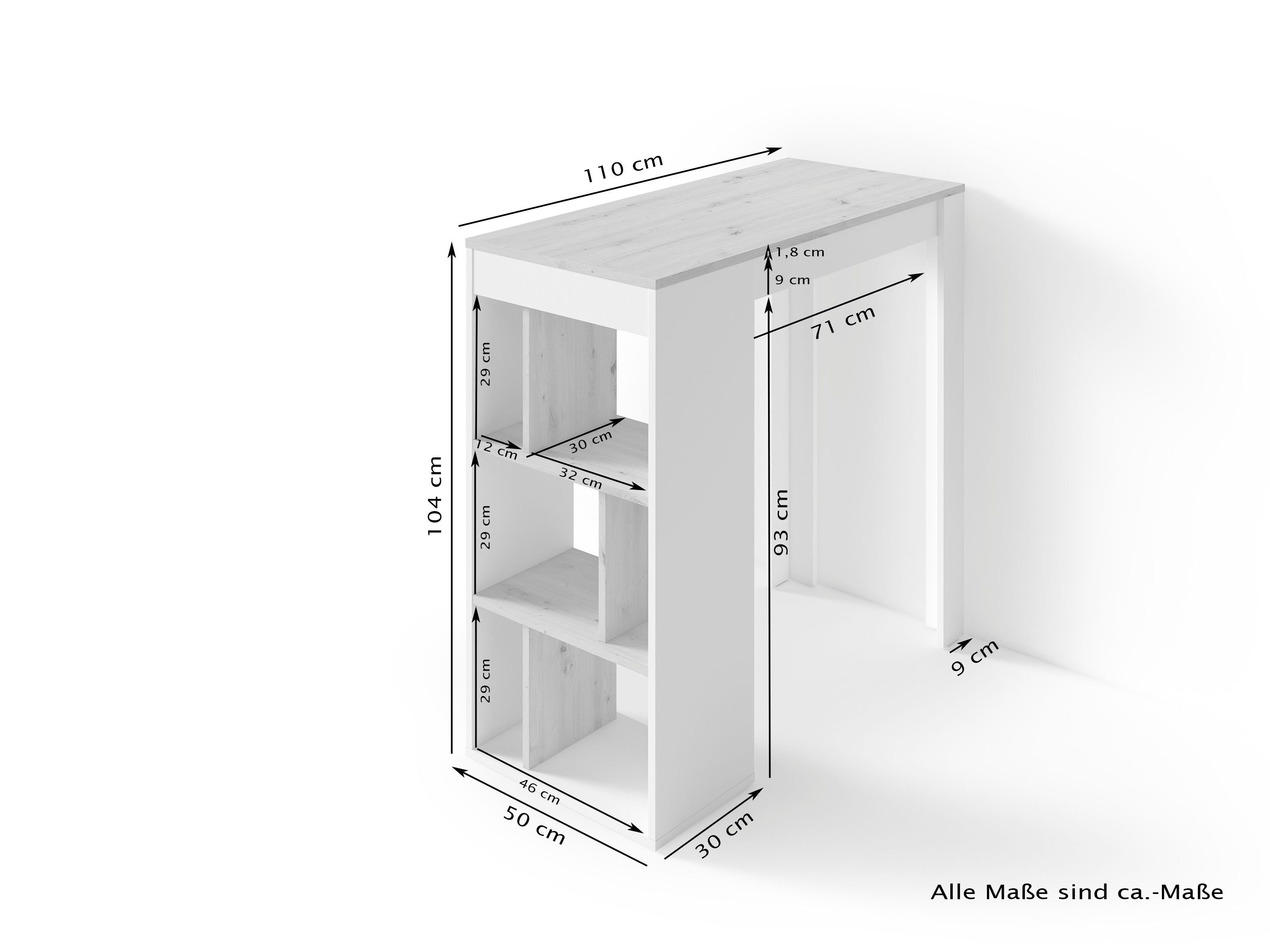 byLIVING Bartafel Moby