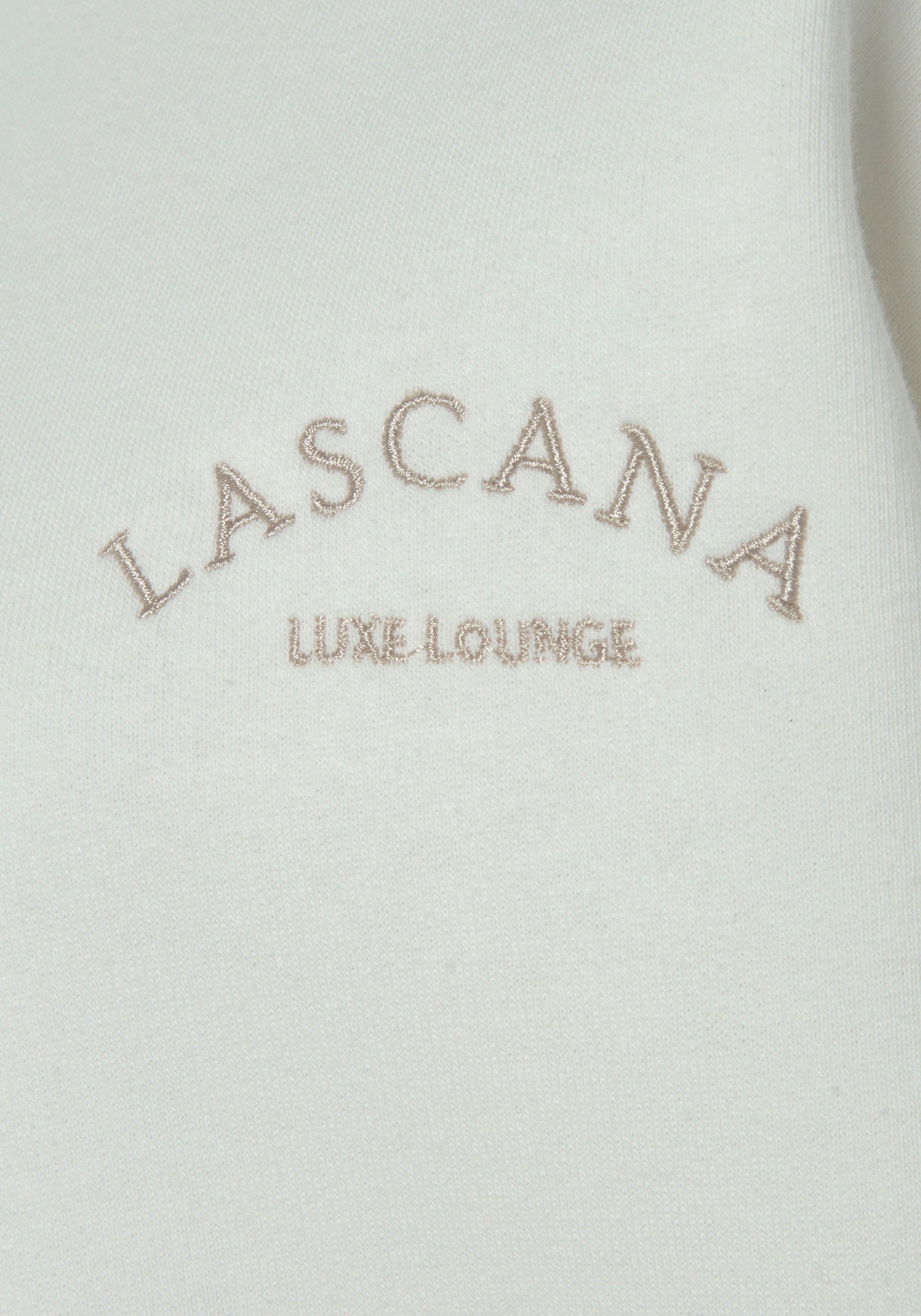 Lascana Sweatshirt -Pullover met wijde mouwen, loungewear