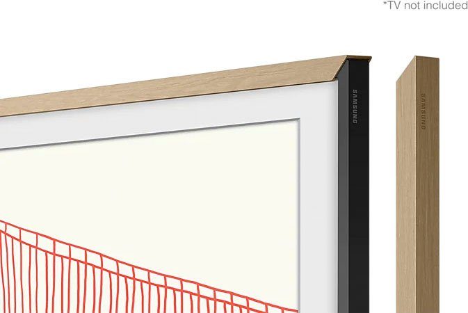 Samsung Lijst Wissellijst teak 43" (The Frame 2021)