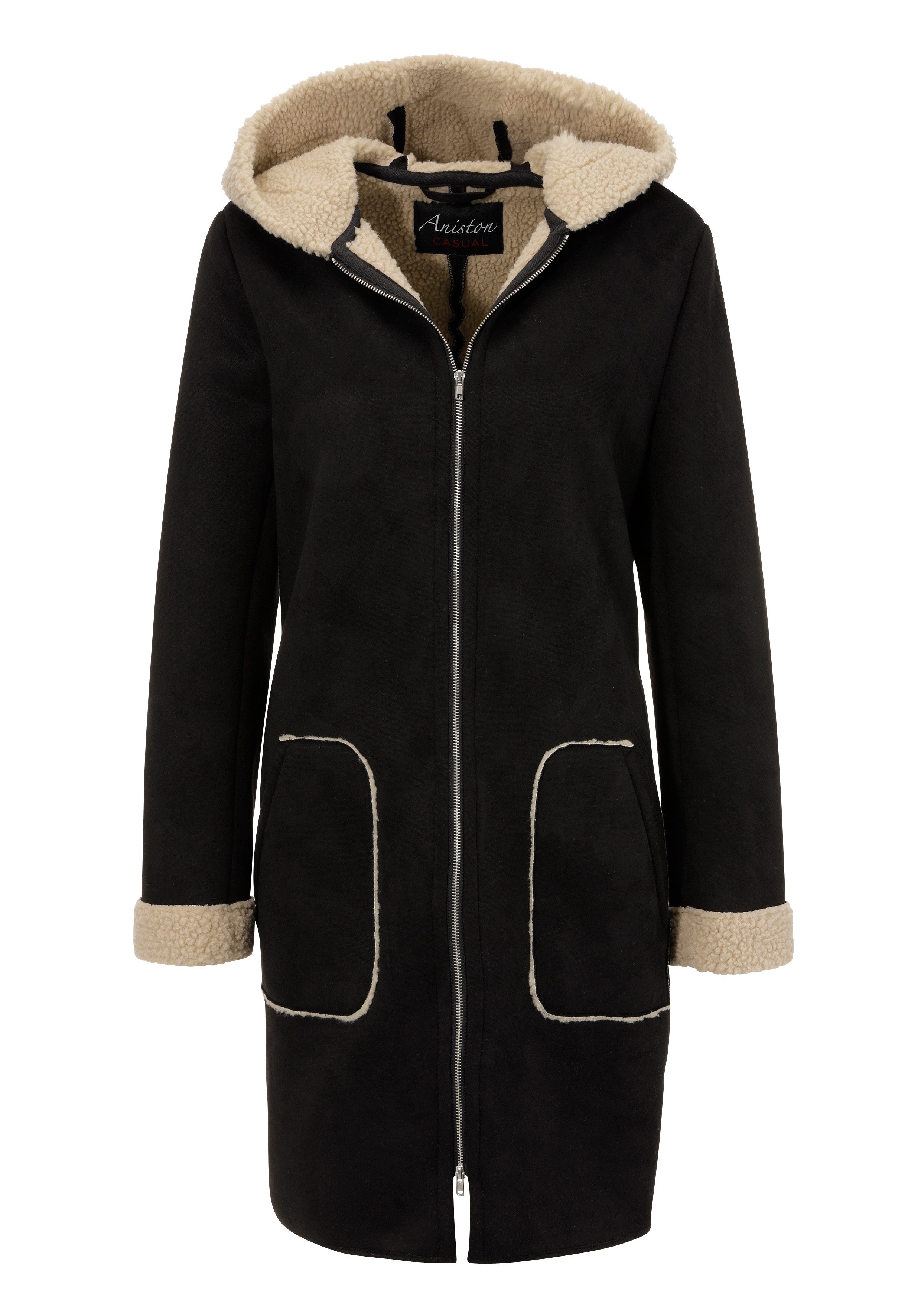 Aniston CASUAL Korte jas met een capuchon