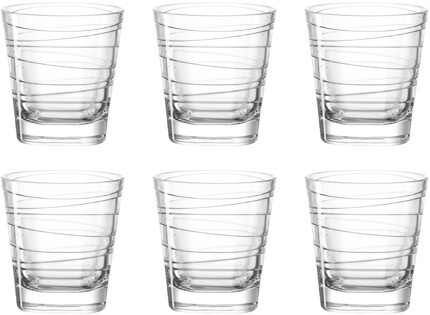 LEONARDO Whiskyglas Vario 250 ml(set, 6-delig)