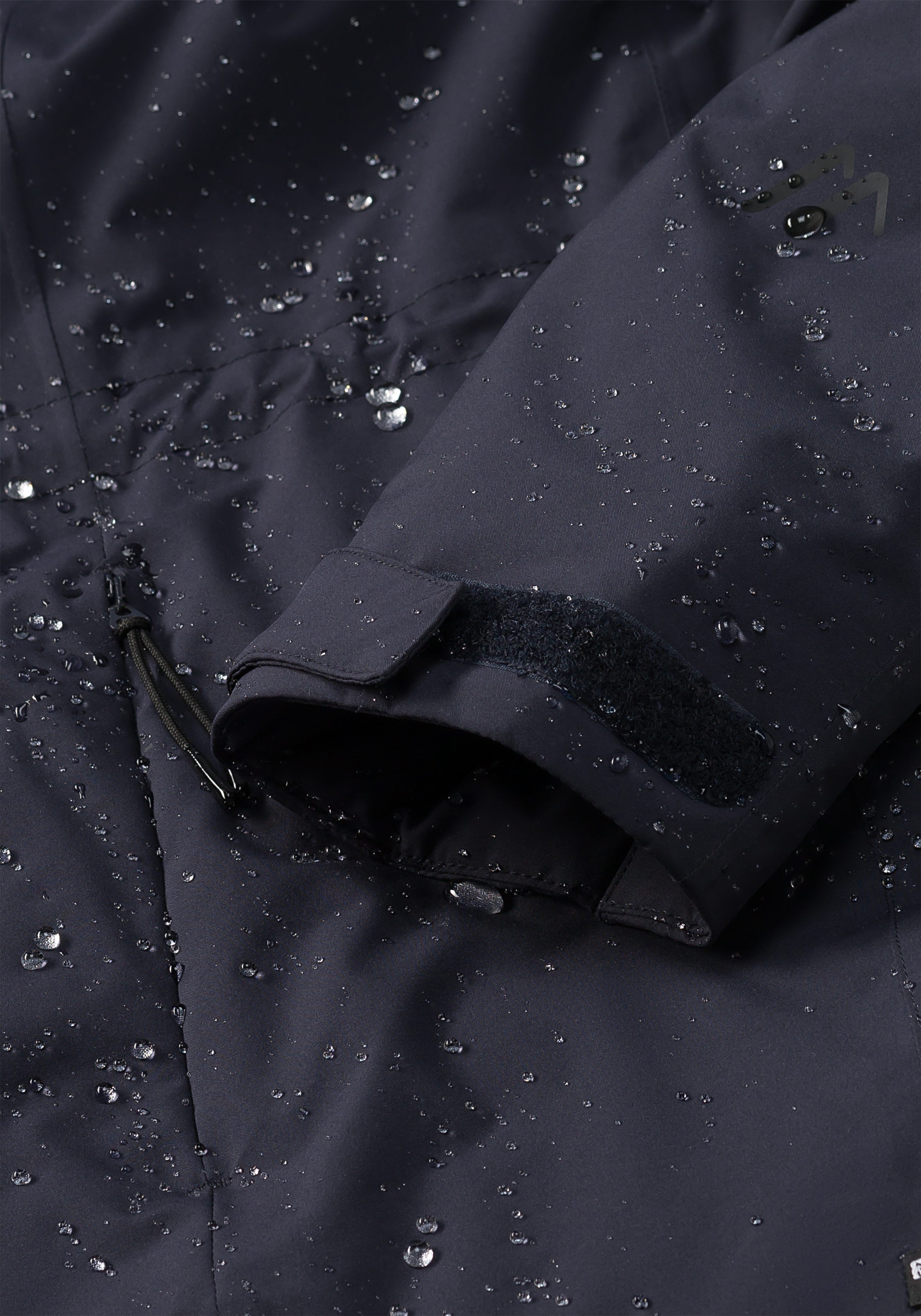 Maier Sports Functionele jas Metor Coat W Dames mantel, outdoor mantel wind/waterdicht, 4 ruime zakken
