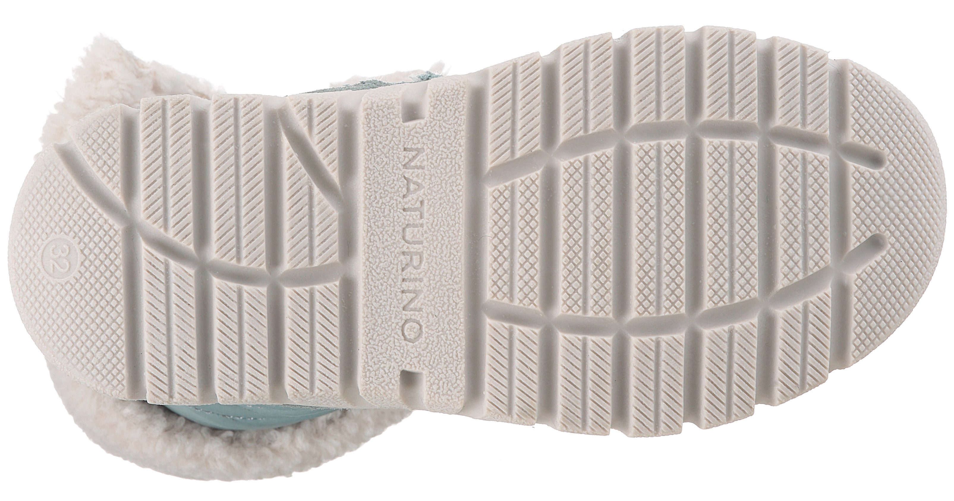 Naturino Winterlaarzen PLUVY ZIP WP. Sneeuwlaarzen, waterafstotend, maat sjabloon te downloaden