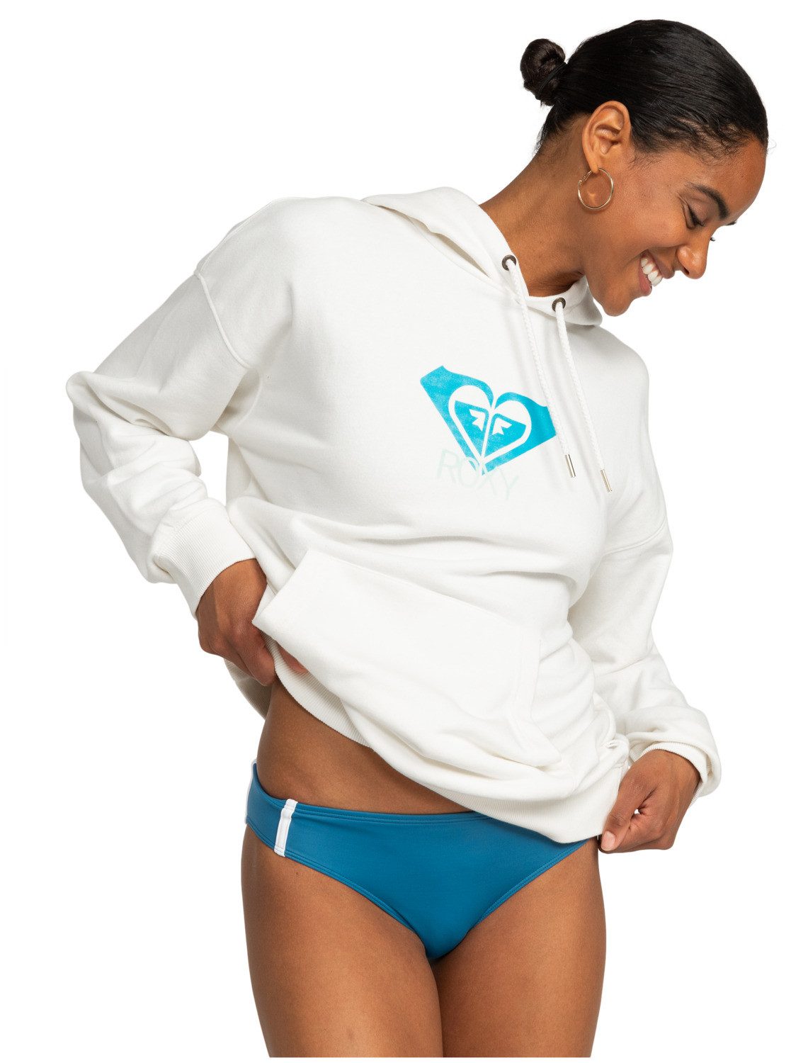 Roxy Hoodie Roxy Life Warm Blue Hug