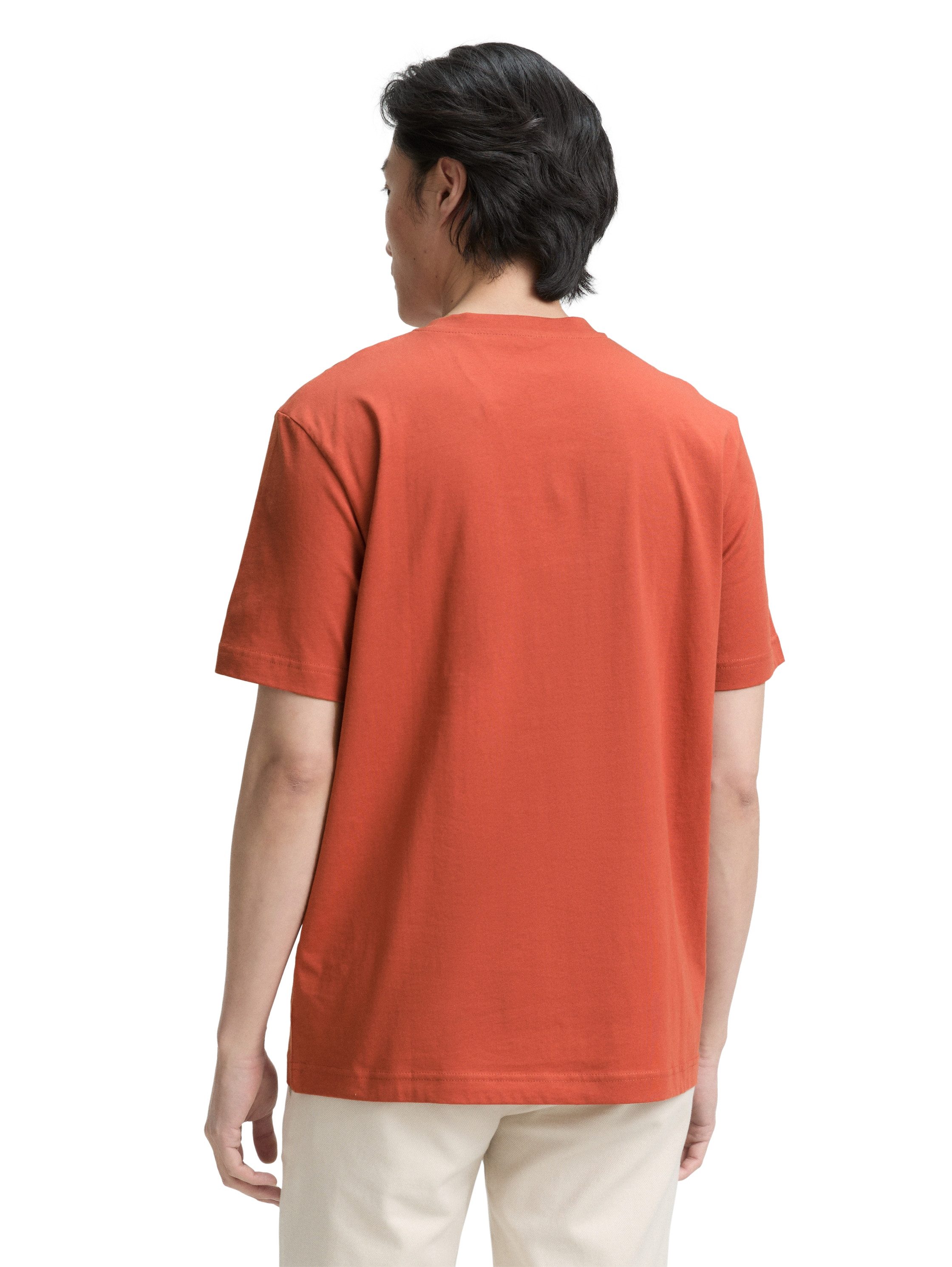 Tom Tailor T-shirt met logo-frontprint
