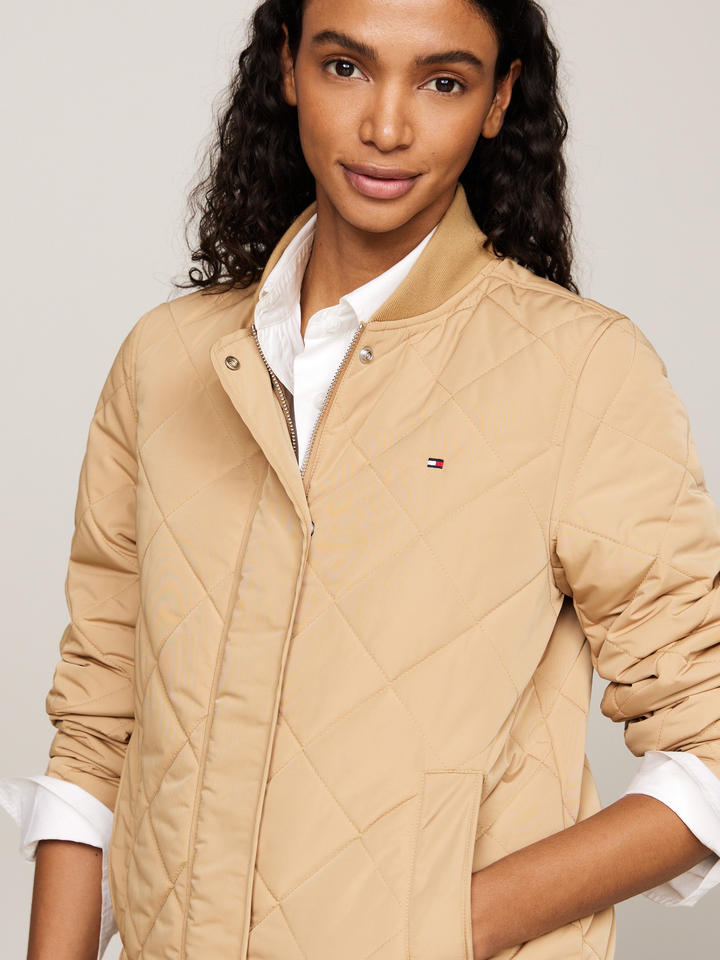 Tommy Hilfiger Gewatteerde jas LW QUILTED BOMBER JACKET