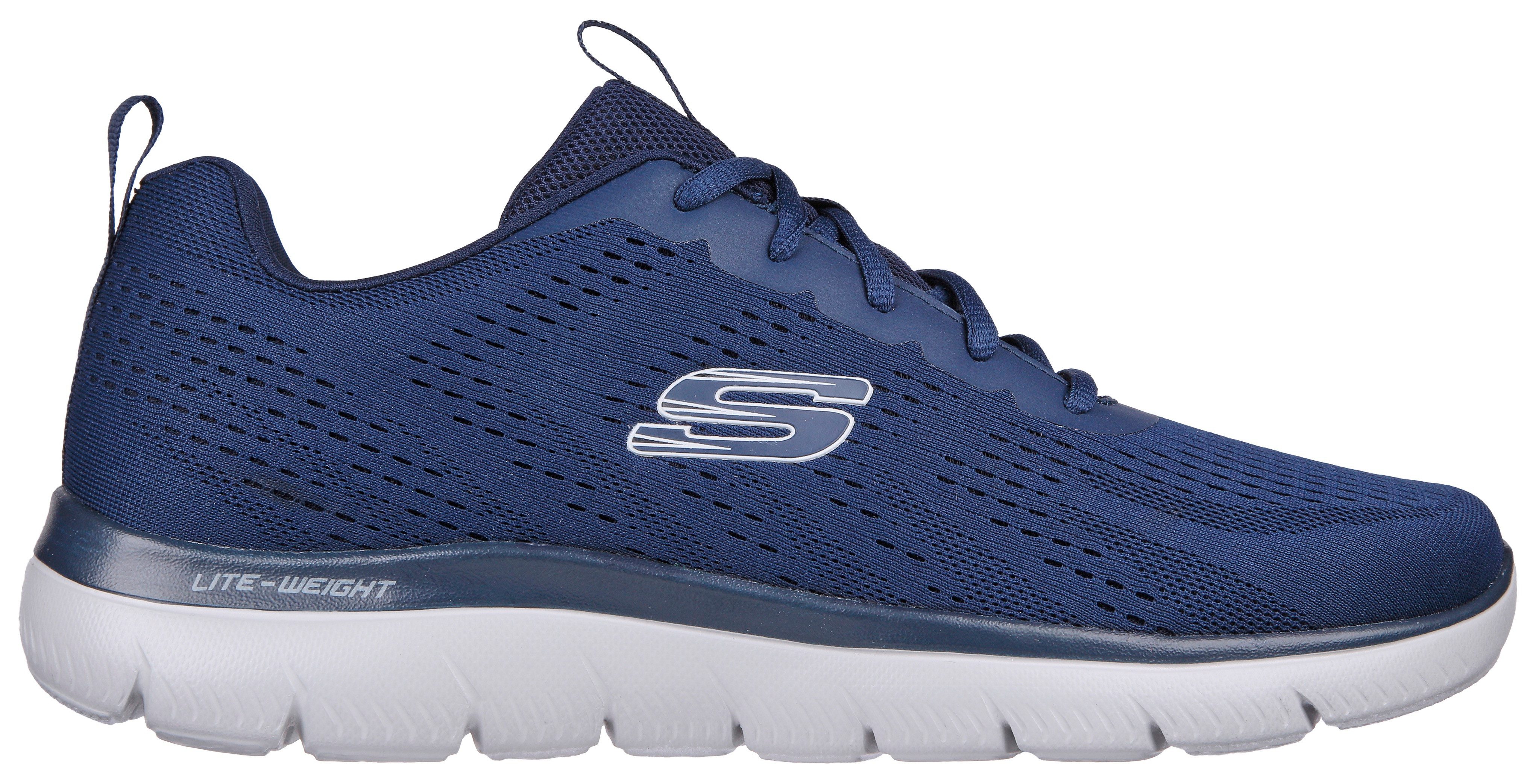 Skechers Sneakers SUMMITS-TORRE vrijetijdsschoen, trainingsschoen, veterschoen met memory foam