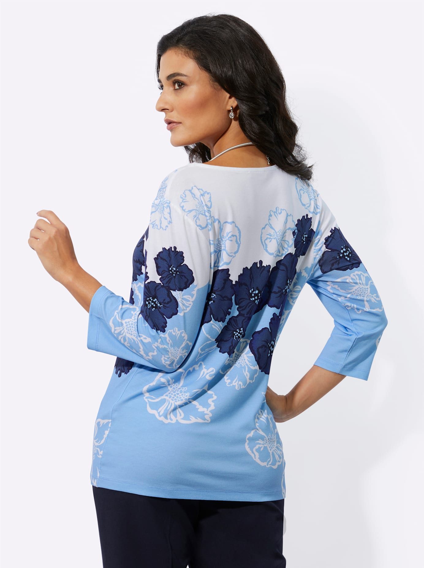 Creation L Shirt met print (1-delig)