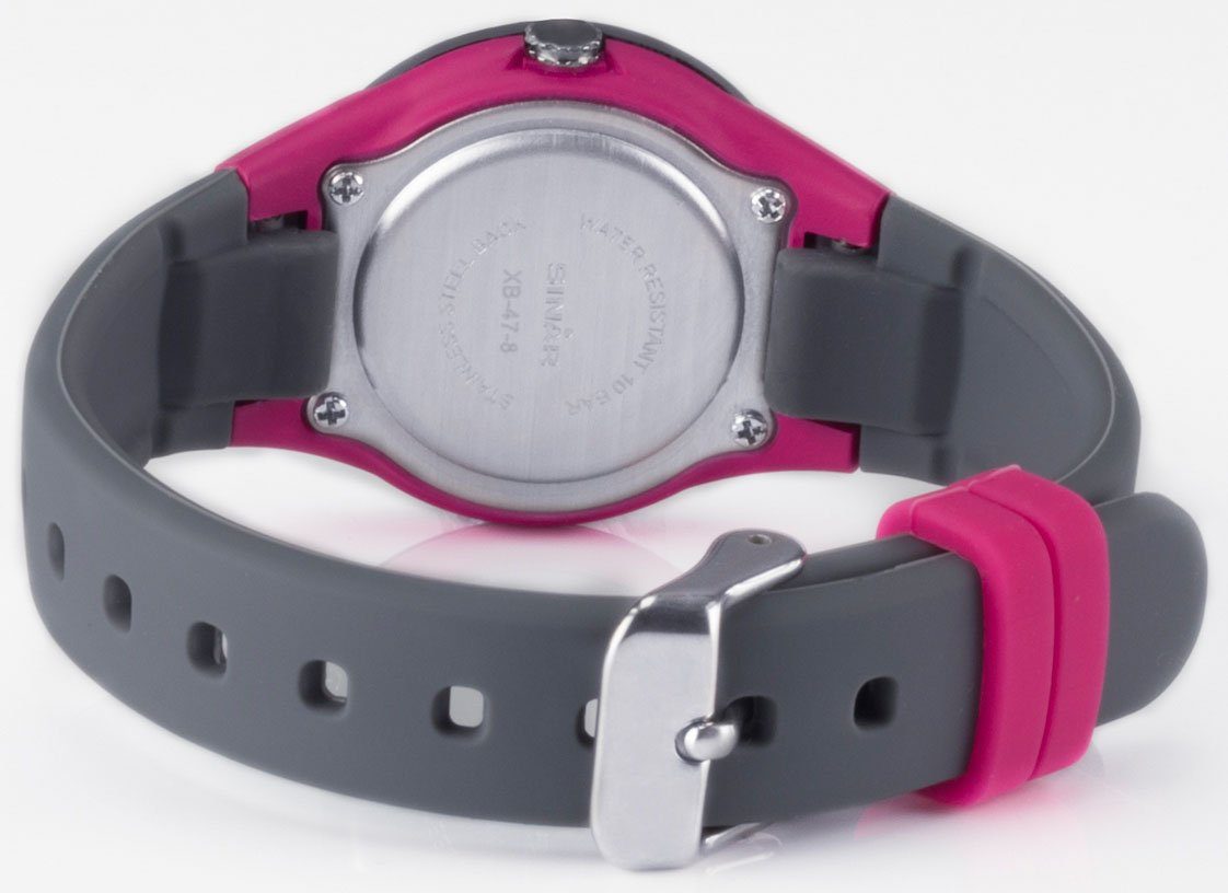 SINAR Kwartshorloge XB-47-1 Horloge, kinderhorloge jongens, meisjes, cadeau-idee, tot 10 bar waterdicht.