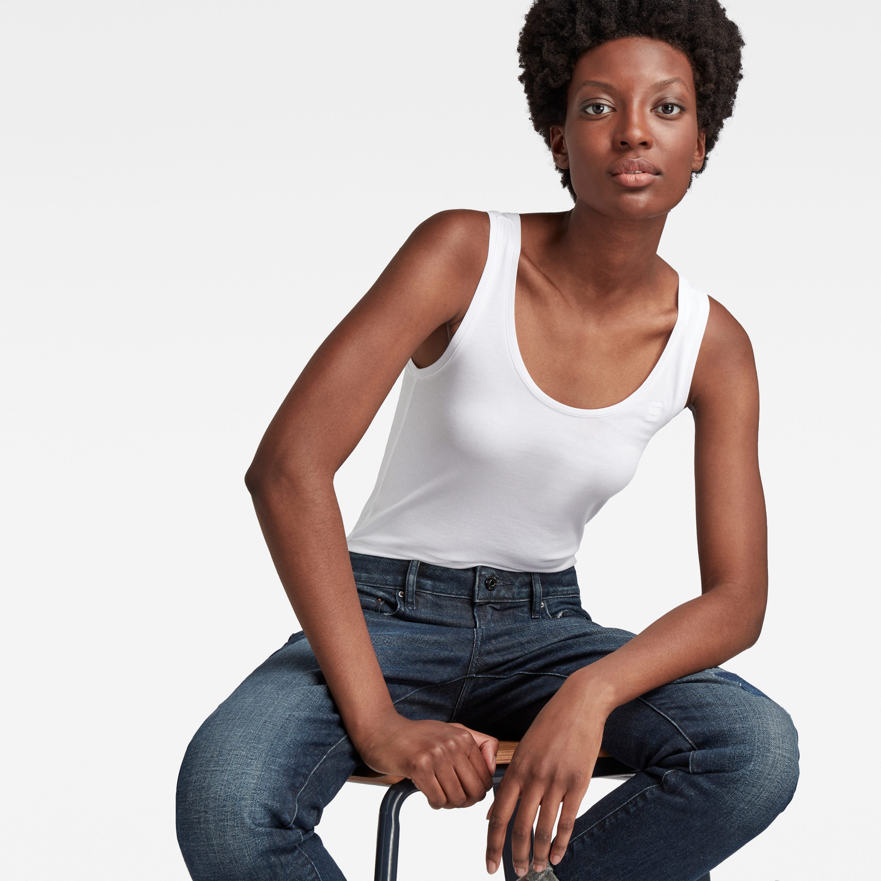 G-Star RAW Tanktop met stijlvol borduursel