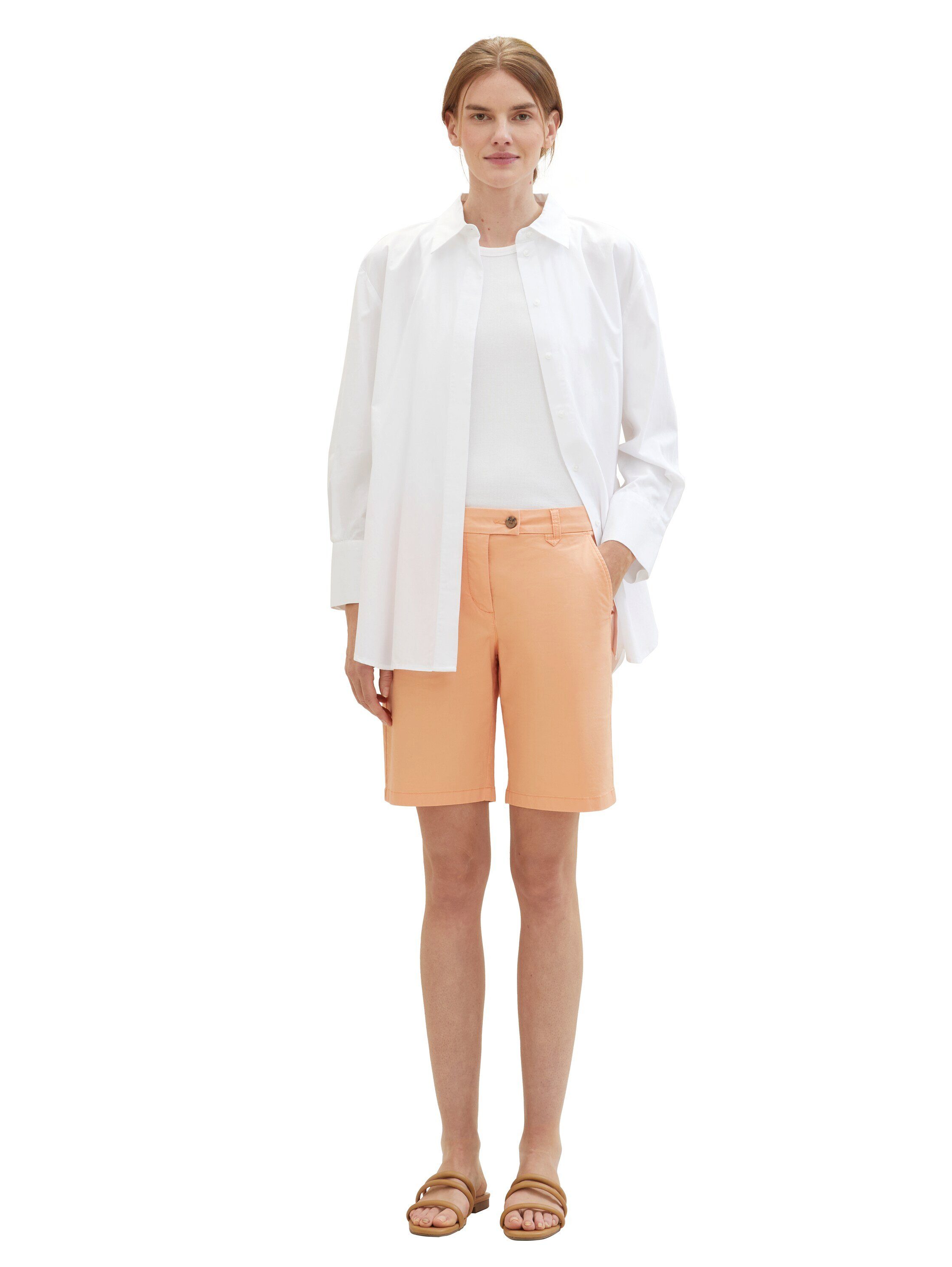 Tom Tailor Bermuda Zomerbroek met four-pocket-style