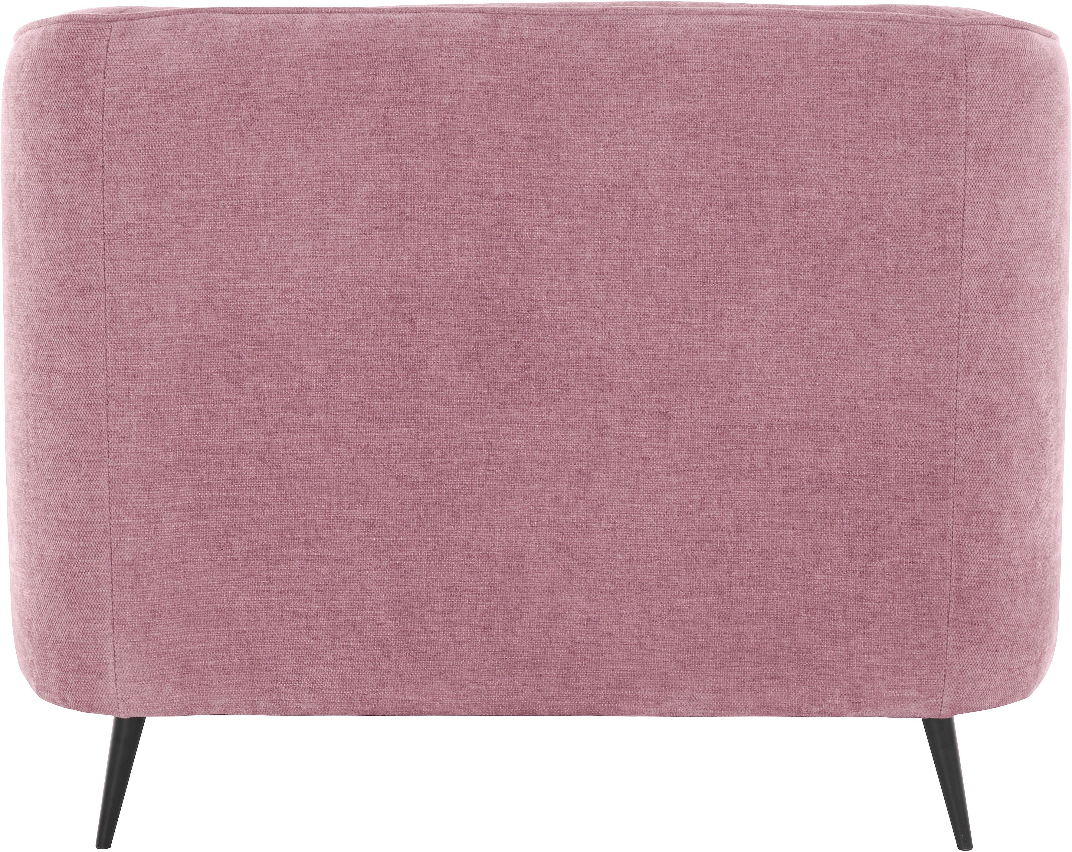 Leonique Fauteuil Ashly in 3 overtrekvarianten, bouclé, fluwelige look en zachte structuurstof.