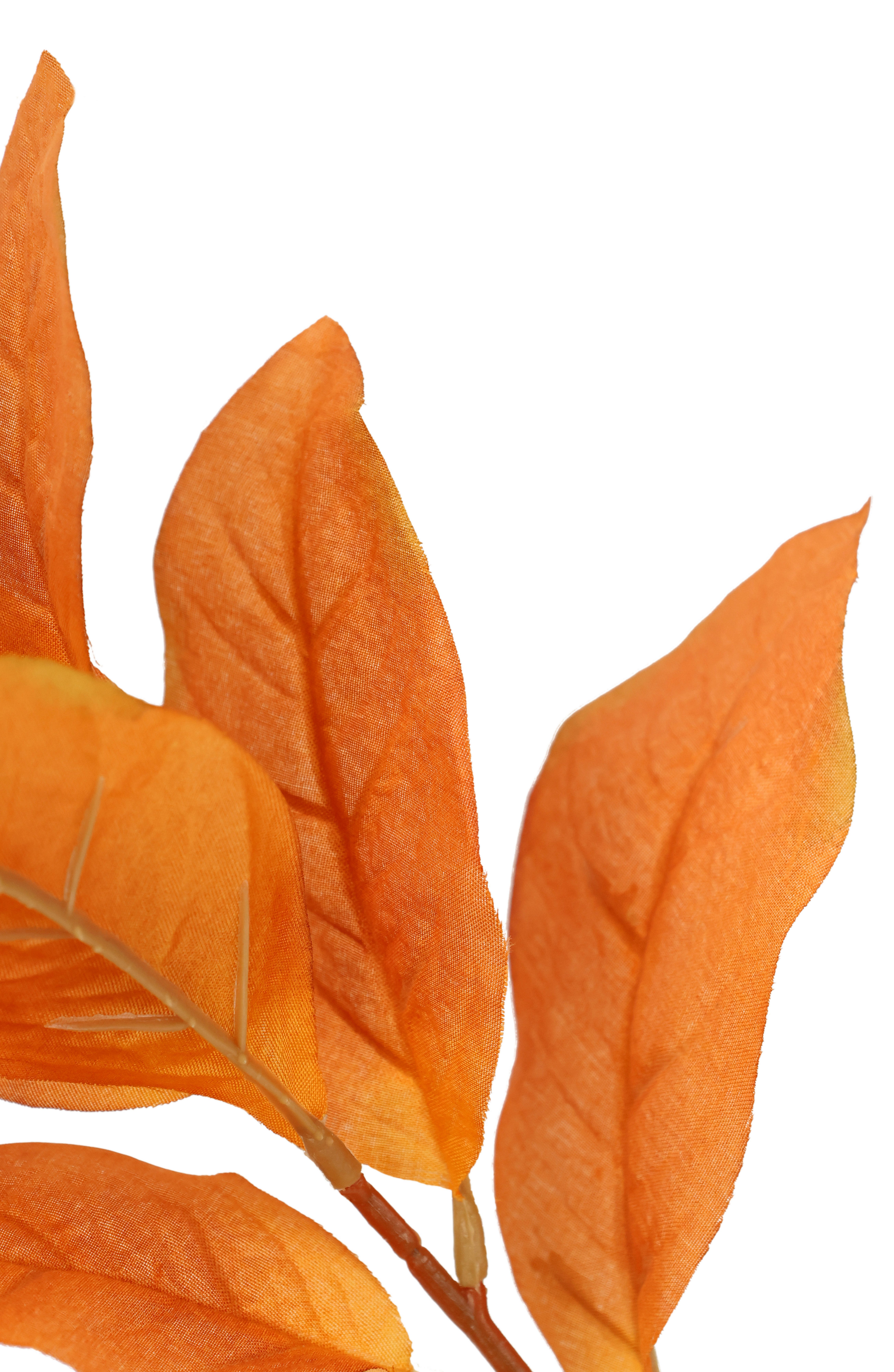 I.GE.A. Kunstbloem Kunstmatige herfstbladeren-bos Kunstplant, boeketten, herfstdecoratie, bloemdecoratie, herfstbladeren (2 stuks)